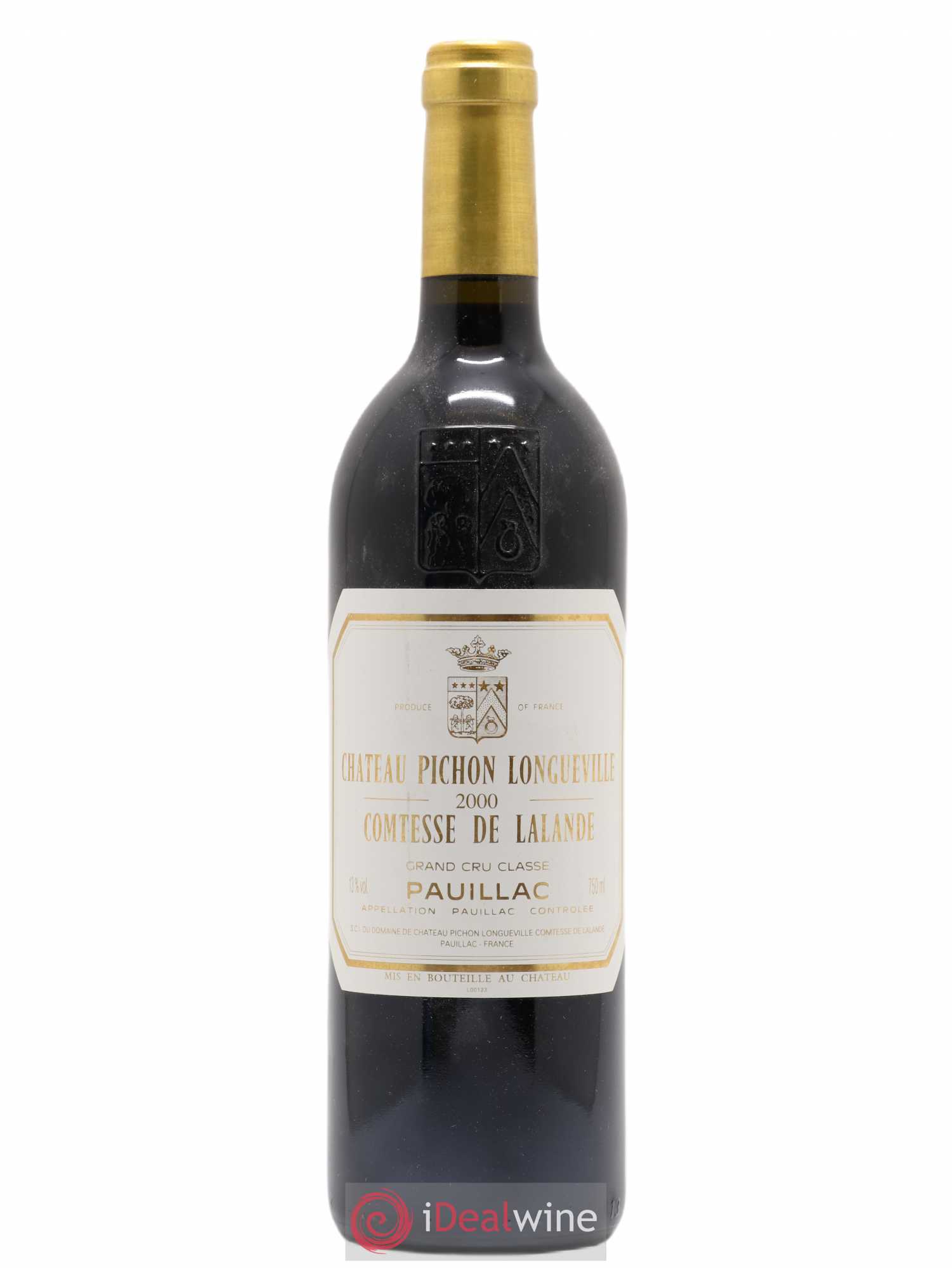 Château Pichon Longueville Comtesse de Lalande 2ème Grand Cru Classé 2000 - Lot de 1 bouteille - 0