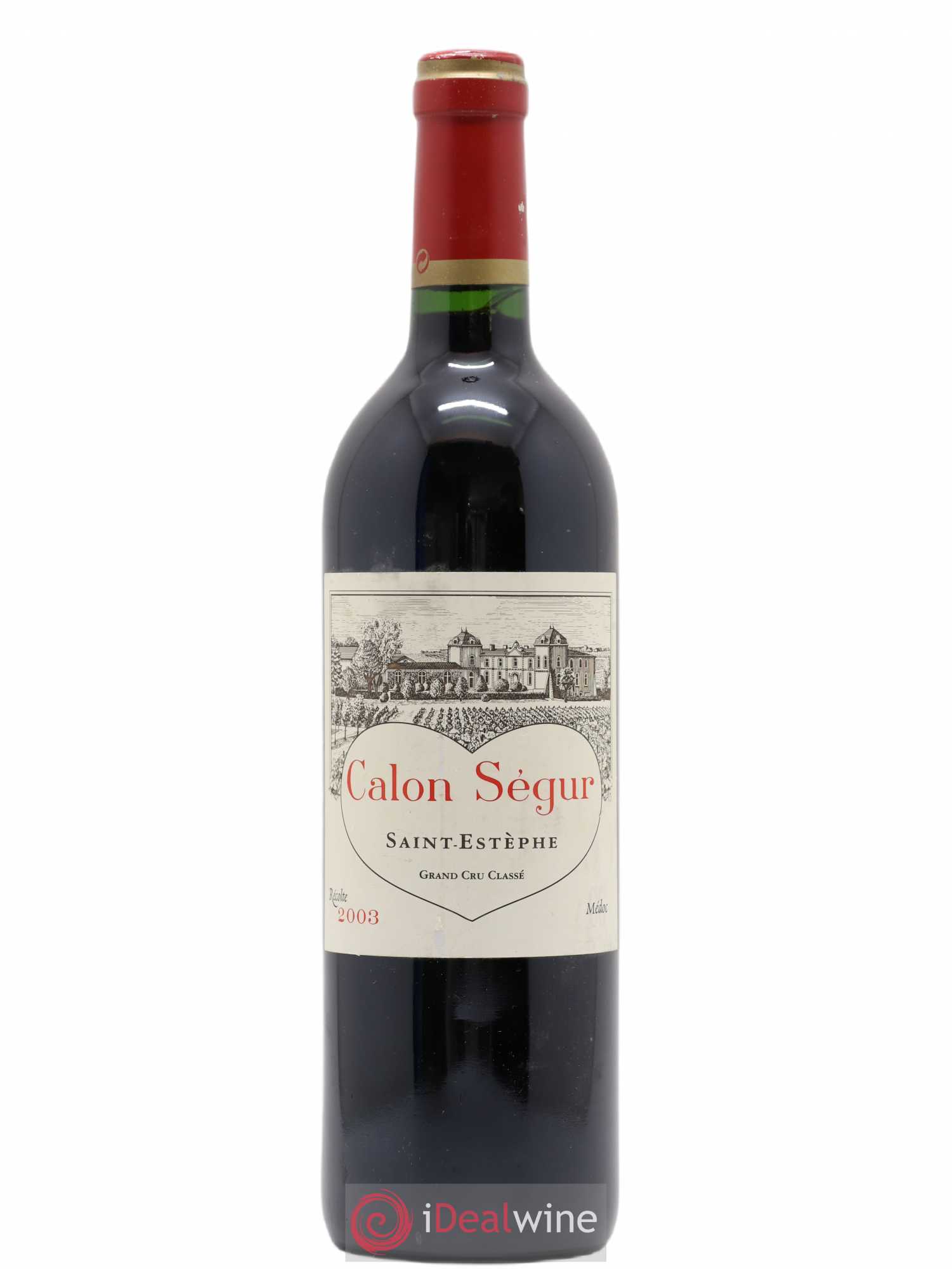 Château Calon Ségur 3ème Grand Cru Classé 2003 - Lot de 1 bouteille - 0