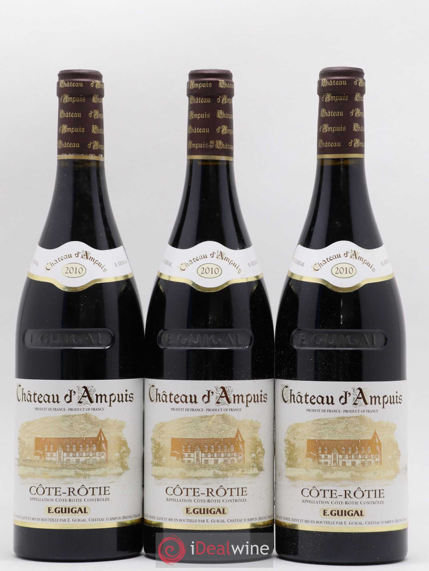 Côte-Rôtie Château d'Ampuis Guigal 2010 - Lot de 12 bouteilles - 2