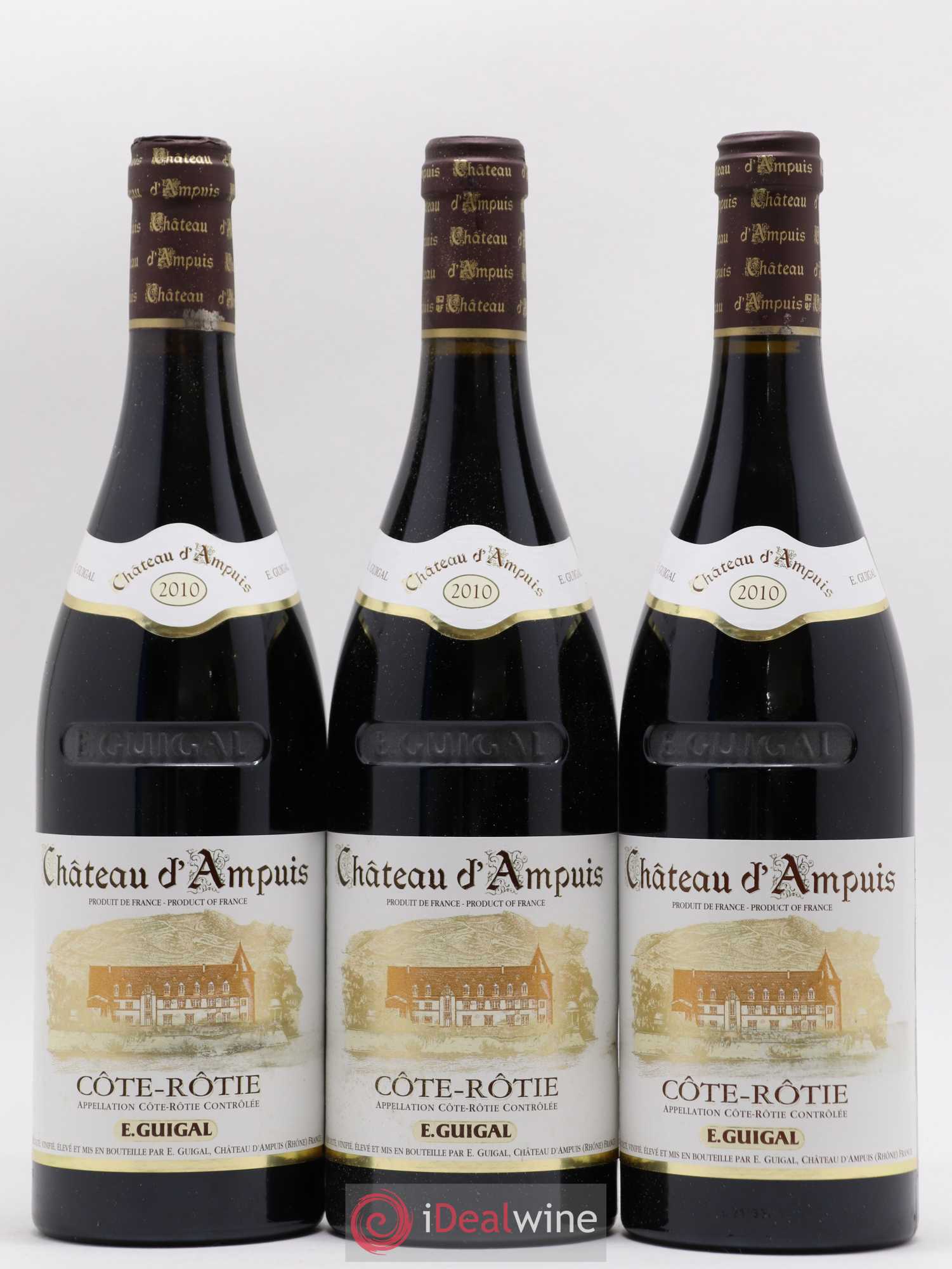 Côte-Rôtie Château d'Ampuis Guigal 2010 - Lot de 12 bouteilles - 3