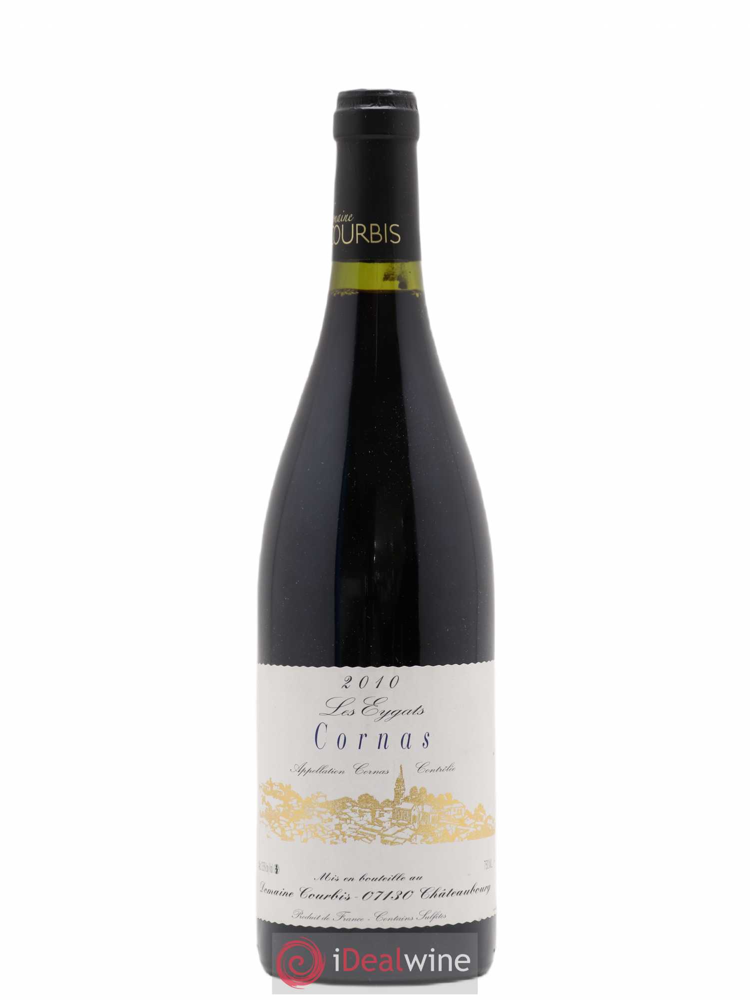 Cornas Les Eygats Courbis 2010 - Lot de 1 bouteille - 0
