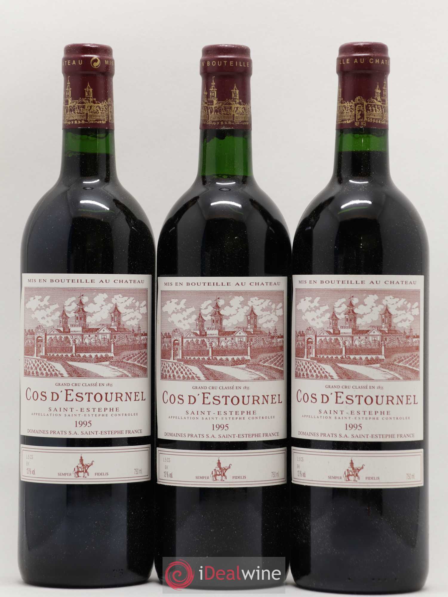 Cos d'Estournel 2ème Grand Cru Classé 1995 - Lot de 12 bouteilles - 1