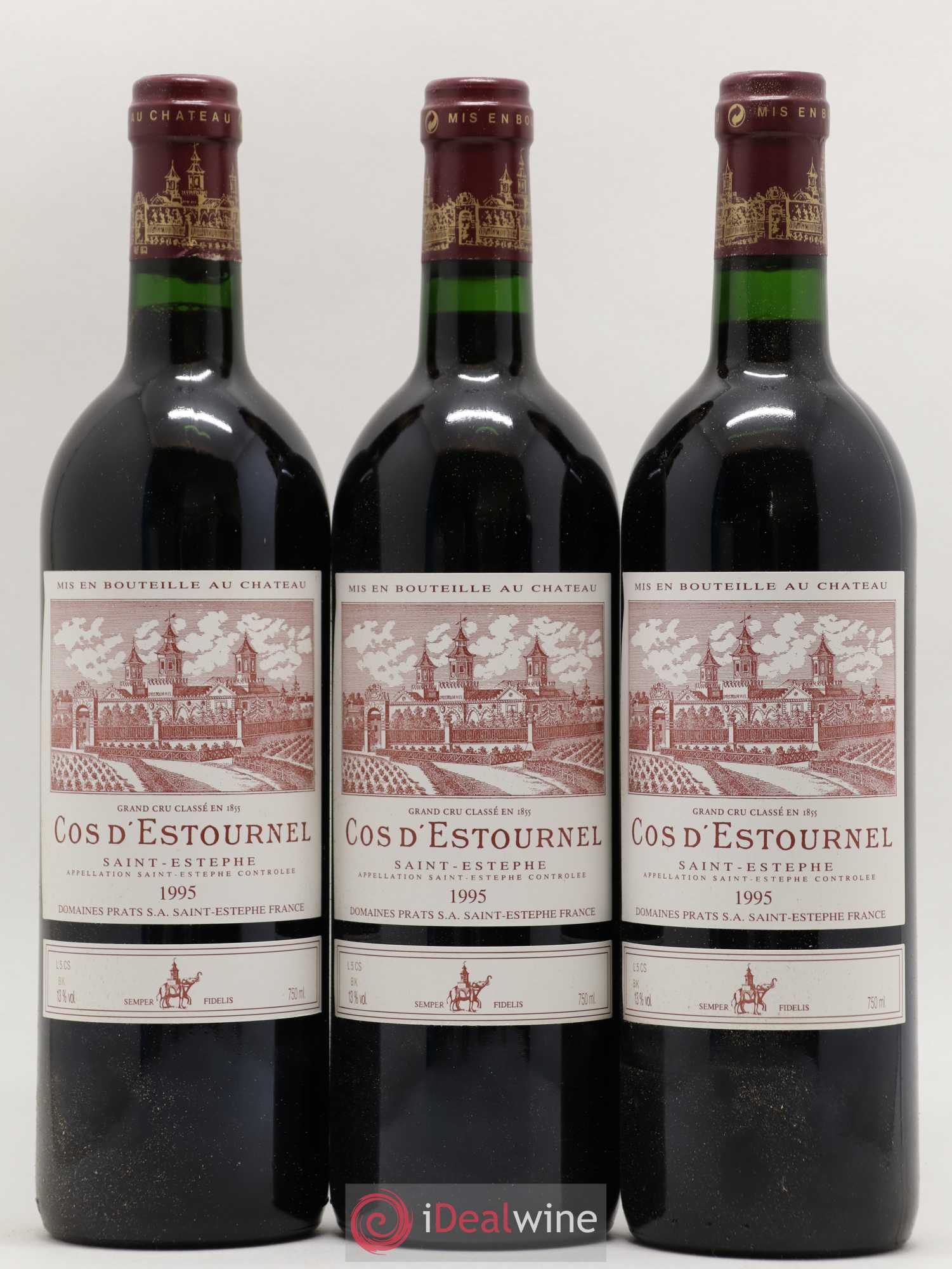 Cos d'Estournel 2ème Grand Cru Classé 1995 - Lot de 12 bouteilles - 4