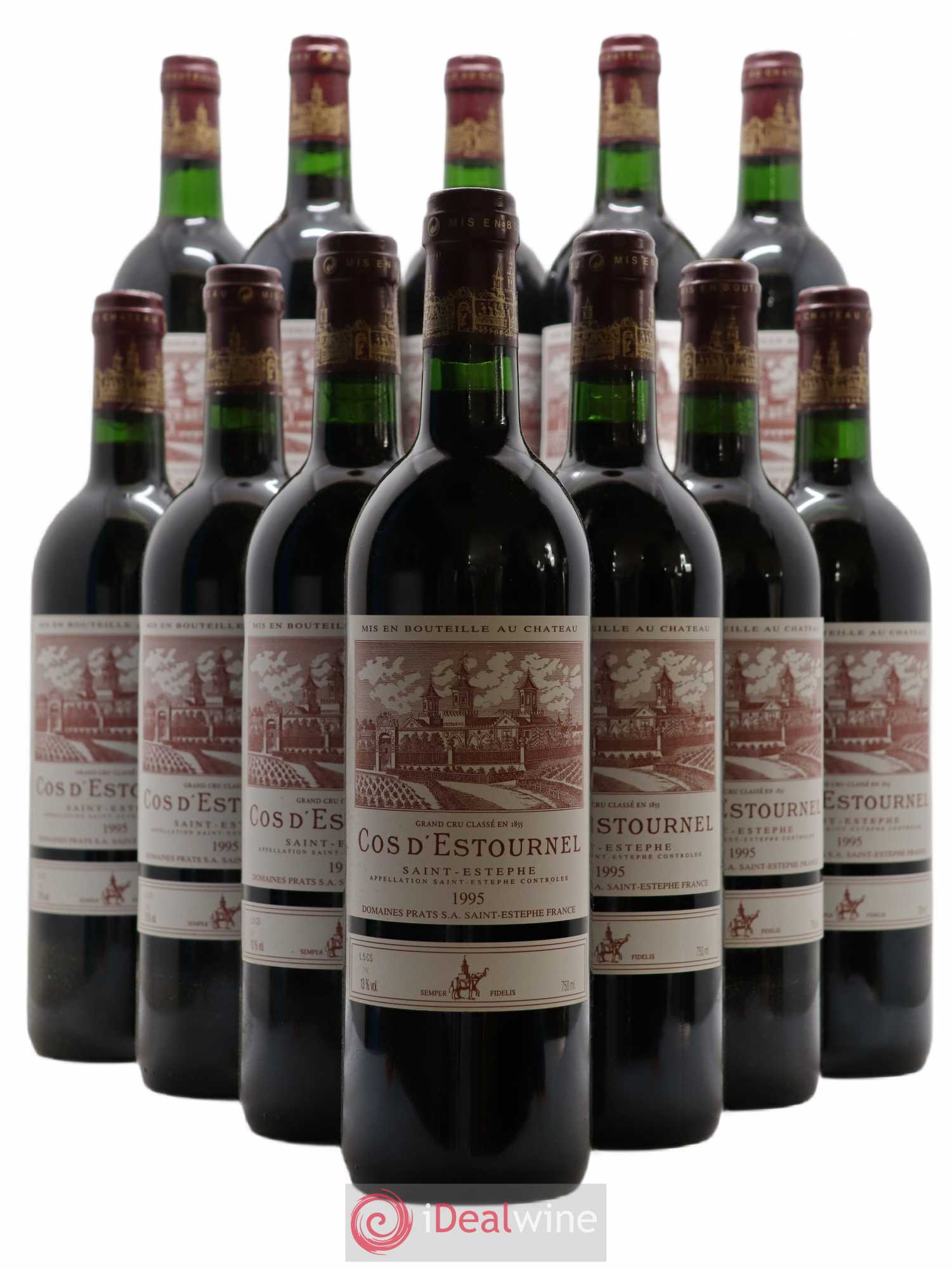 Cos d'Estournel 2ème Grand Cru Classé 1995 - Lot de 12 bouteilles - 0