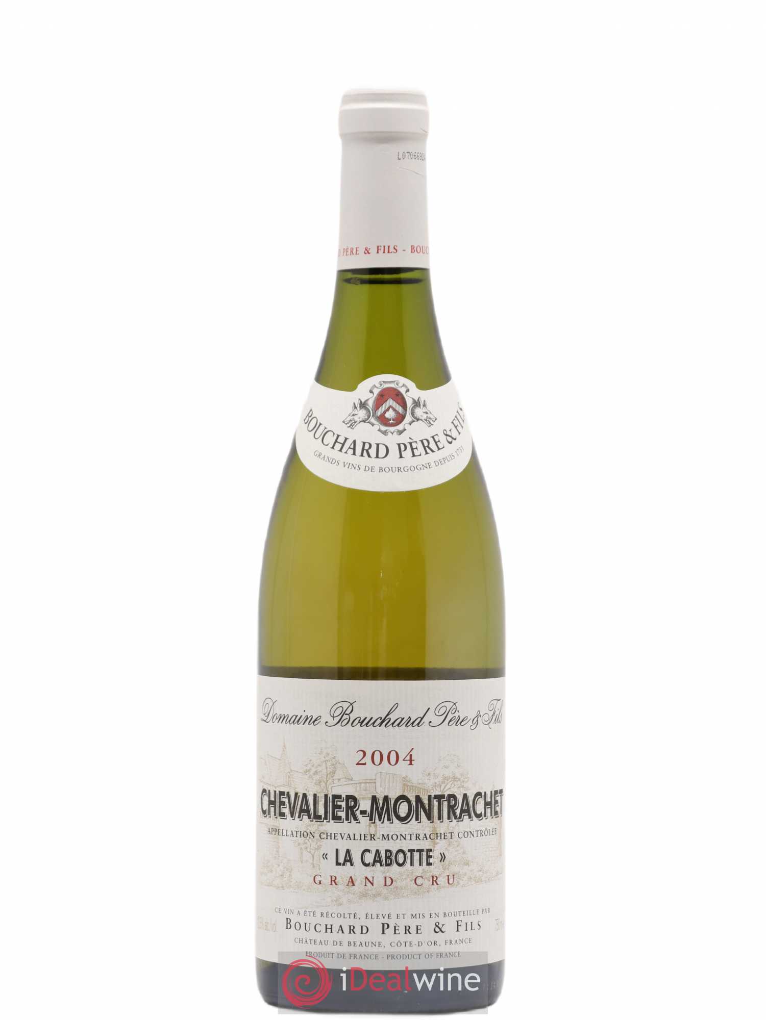 Chevalier-Montrachet Grand Cru La Cabotte Bouchard Père & Fils 2004 - Lot de 1 bouteille - 0