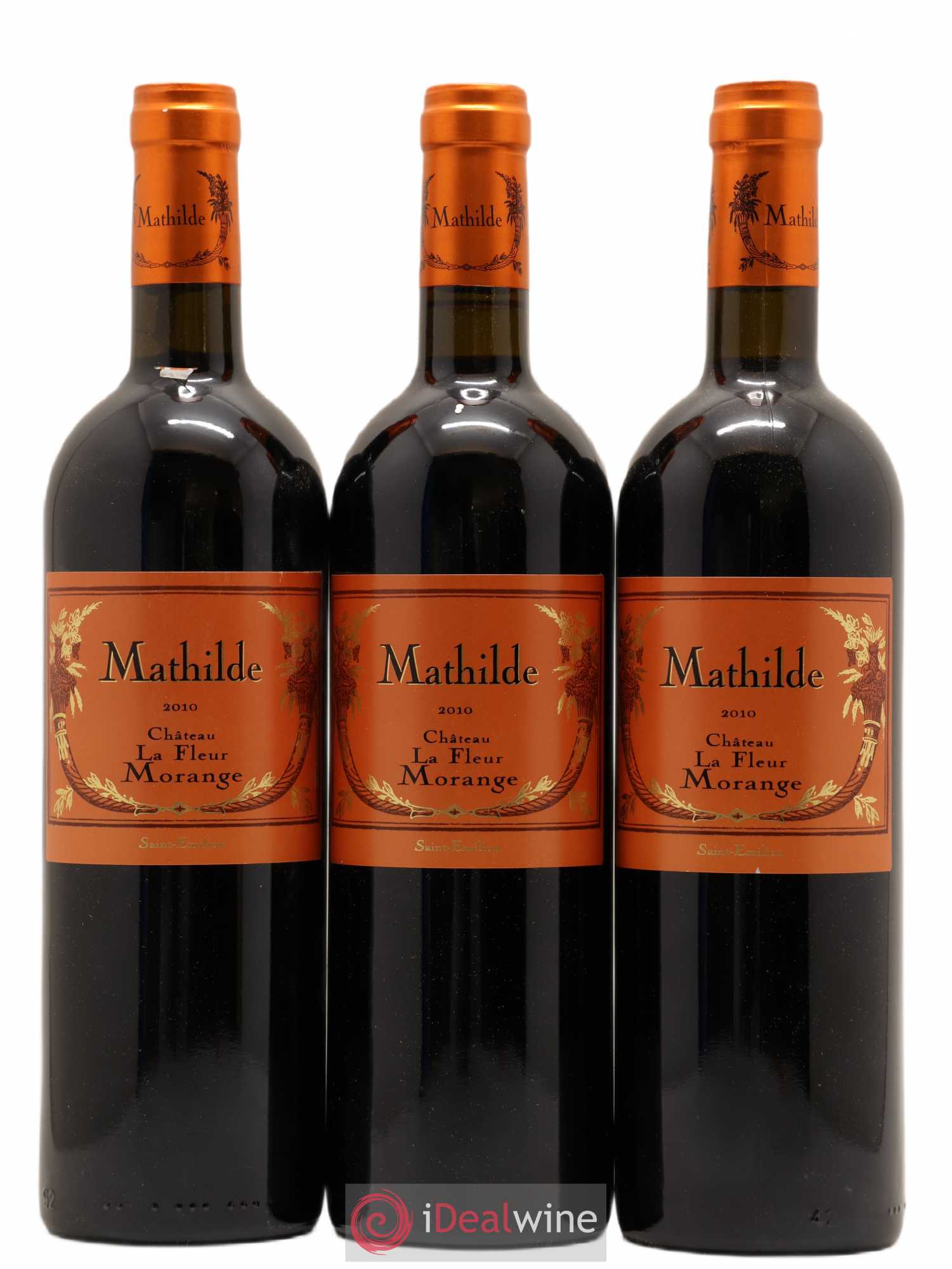 Château Fleur Morange Grand Cru Classé Cuvée Mathilde 2010 - Lot de 3 bouteilles - 0