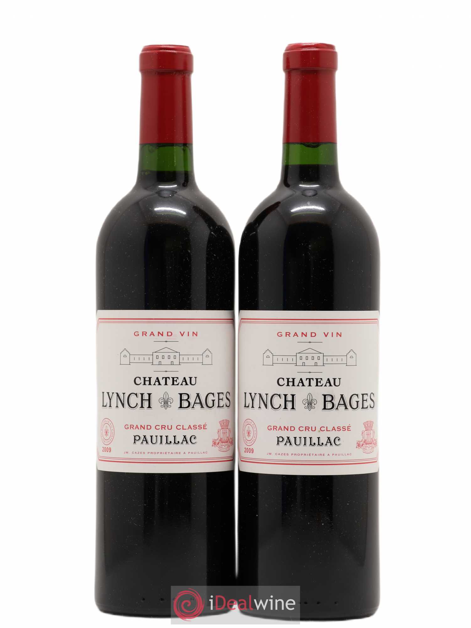 Château Lynch Bages 5ème Grand Cru Classé 2009 - Lot de 2 bouteilles - 0