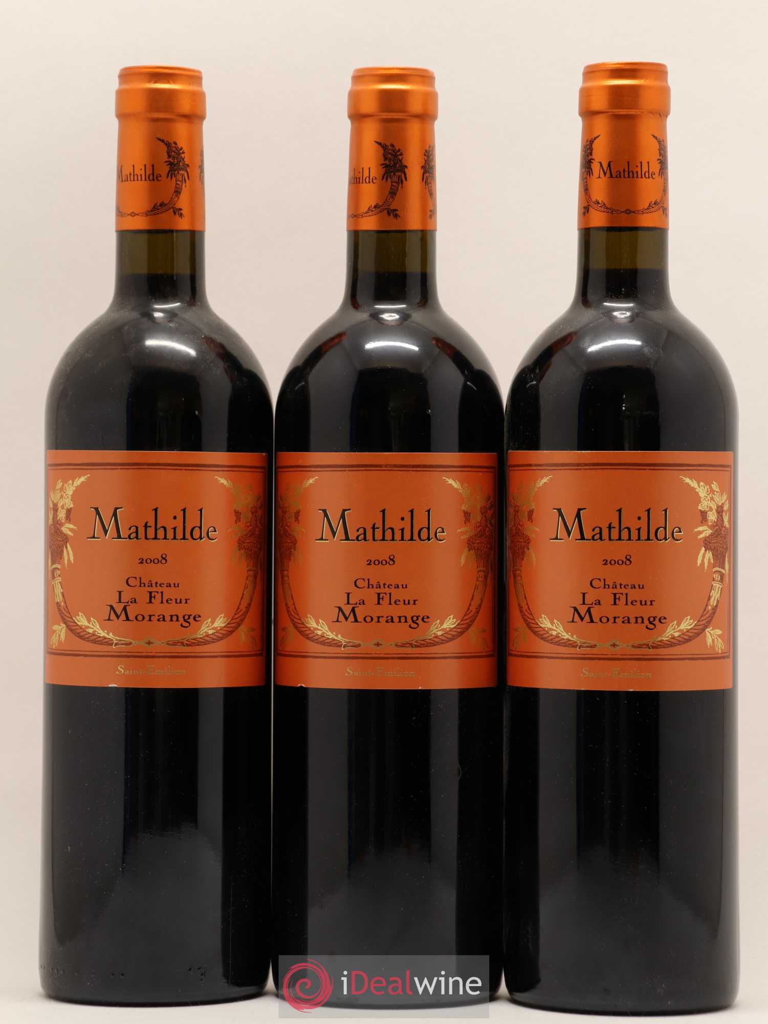 Château Fleur Morange Grand Cru Classé Cuvée Mathilde 2008 - Lot de 12 bouteilles - 1