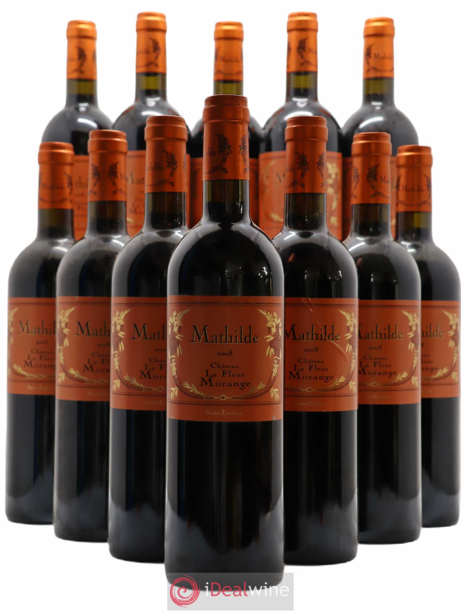 Château Fleur Morange Grand Cru Classé Cuvée Mathilde 2008 - Lot de 12 bouteilles - 0