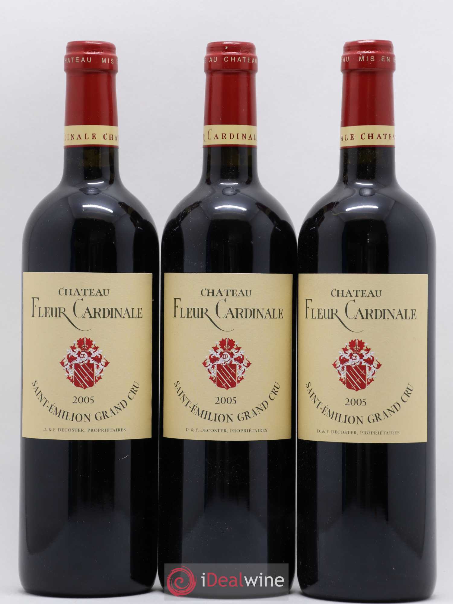 Château Fleur Cardinale Grand Cru Classé 2005 - Lot de 12 bouteilles - 1