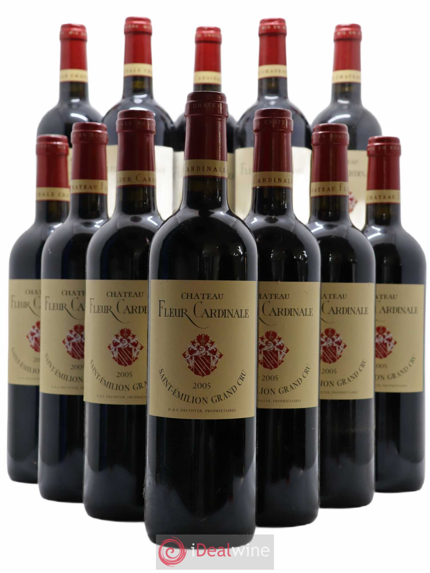 Château Fleur Cardinale Grand Cru Classé 2005 - Lot de 12 bouteilles - 0