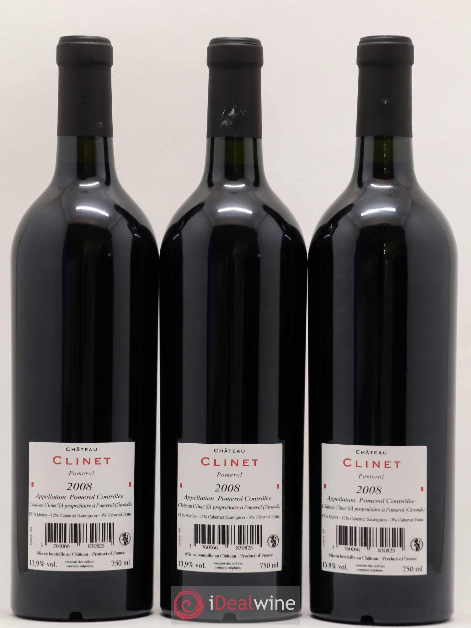 Château Clinet 2008 - Lot de 6 magnums - 4