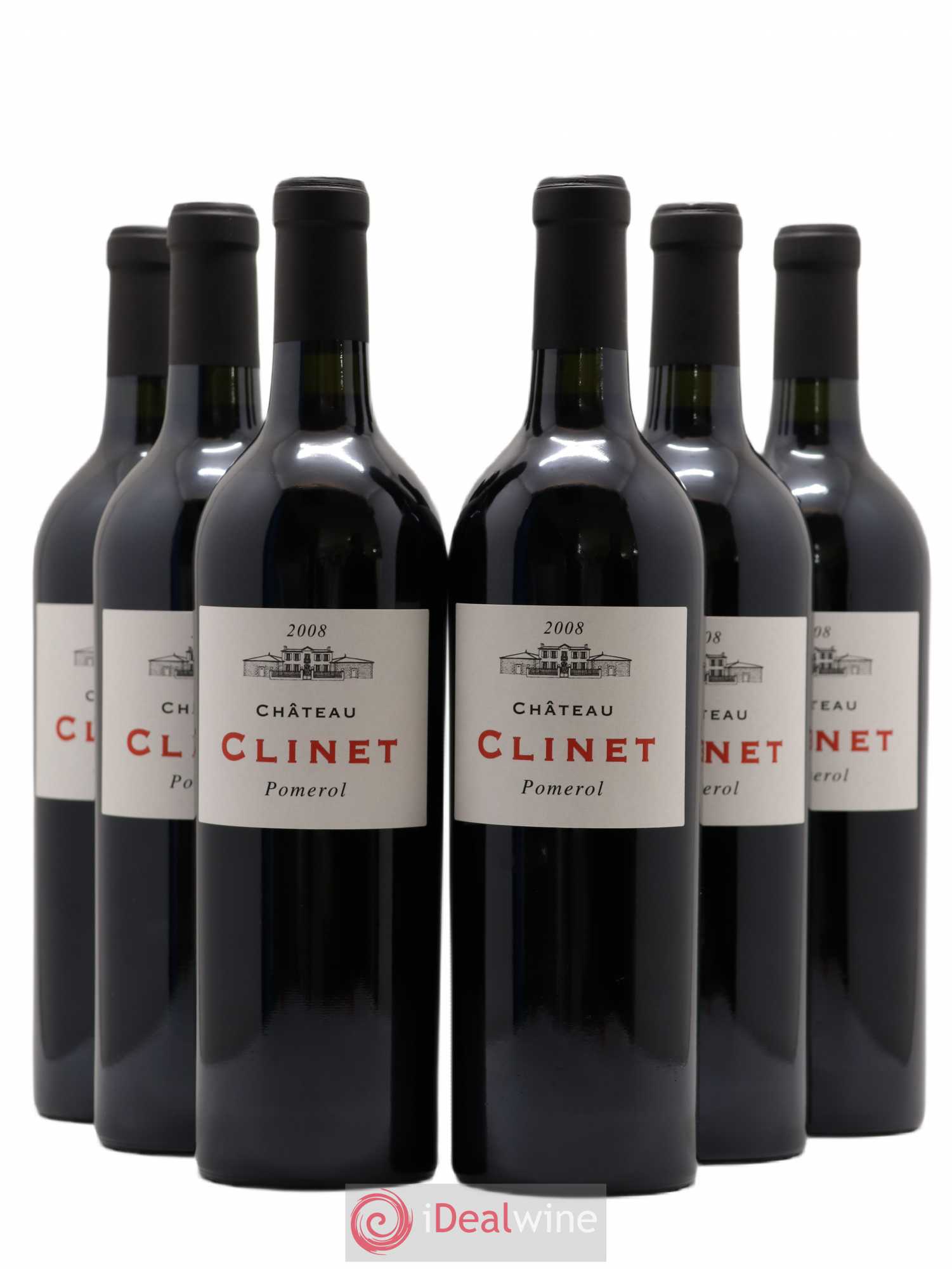 Château Clinet 2008 - Lot de 6 magnums - 0