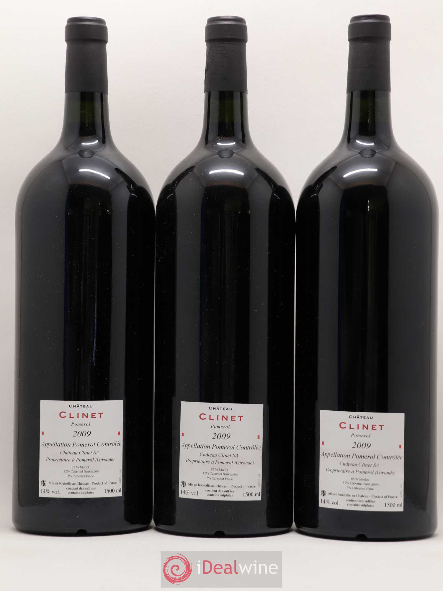 Château Clinet 2009 - Lot de 6 magnums - 2