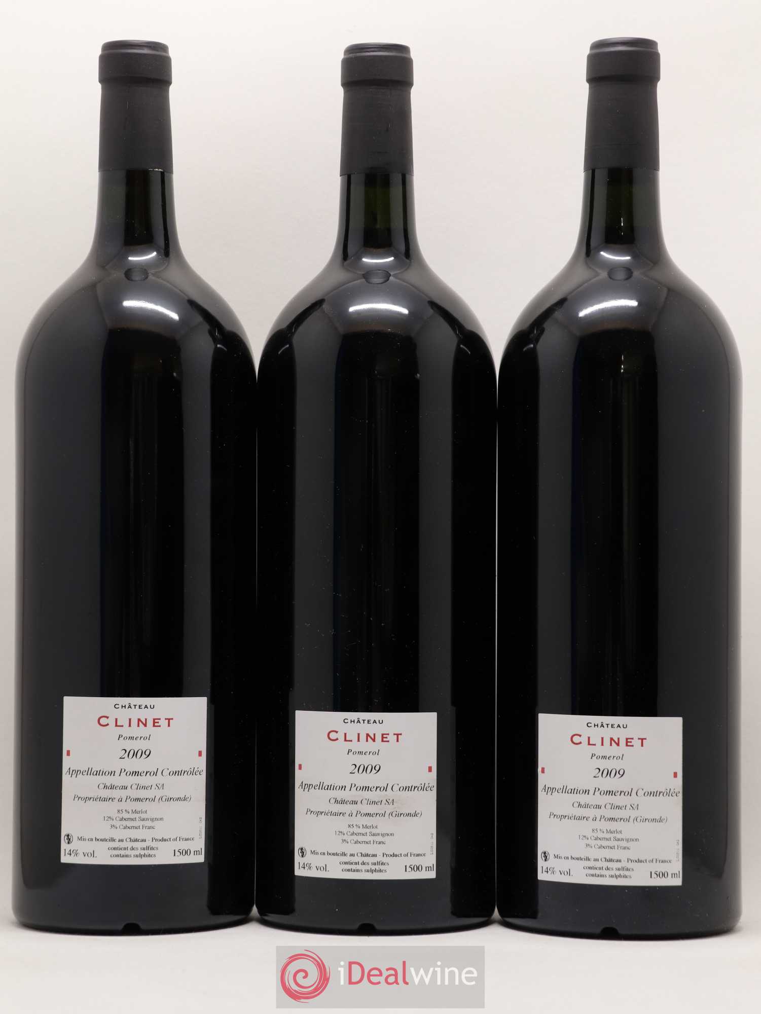Château Clinet 2009 - Lot de 6 magnums - 4