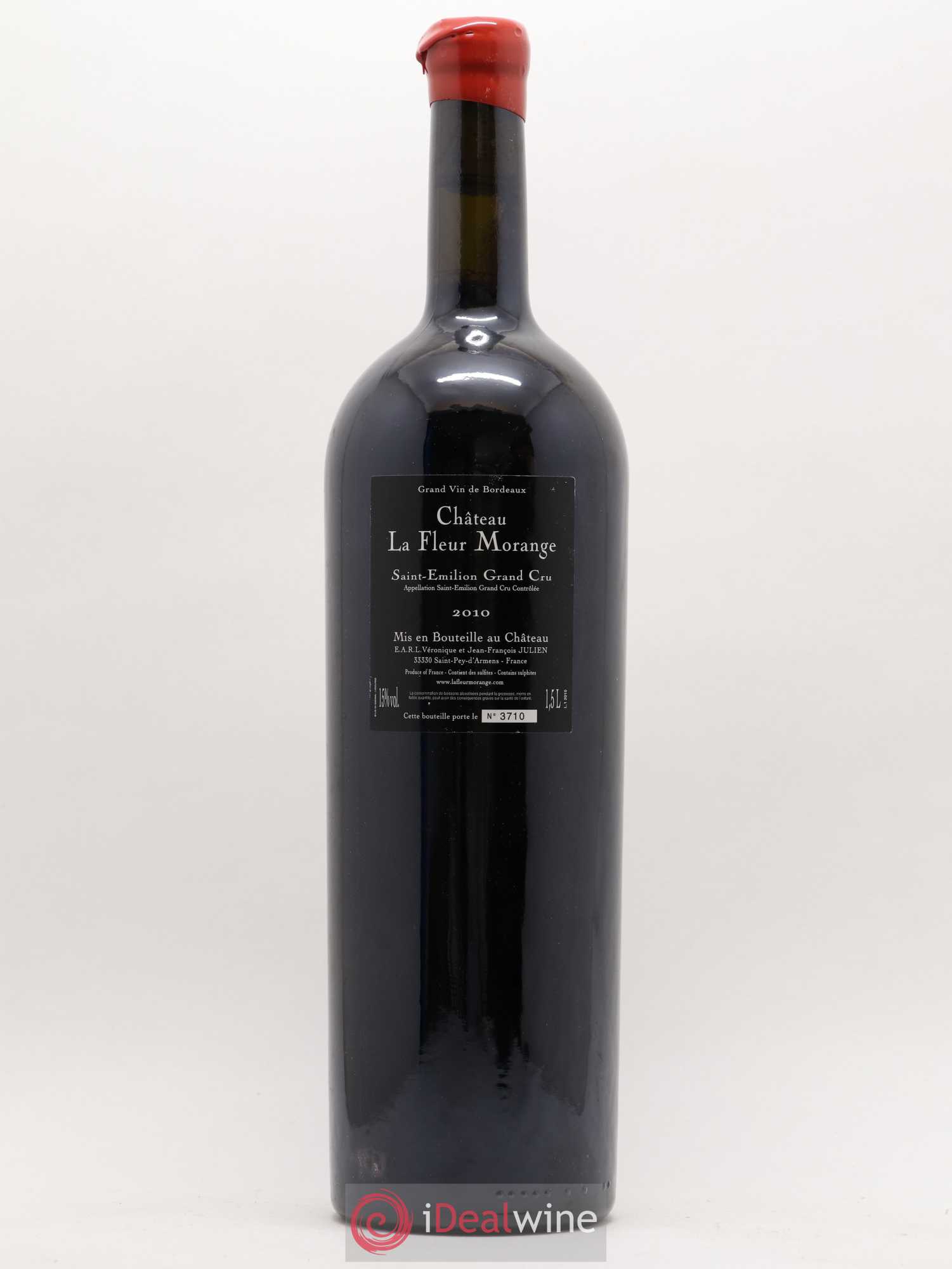 Château Fleur Morange Grand Cru Classé 2010 - Lot de 1 magnum - 1