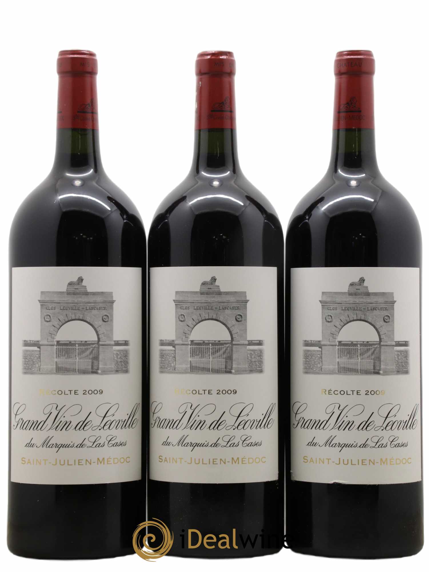 Château Léoville Las Cases 2ème Grand Cru Classé 2009 - Lot de 6 magnums - 1