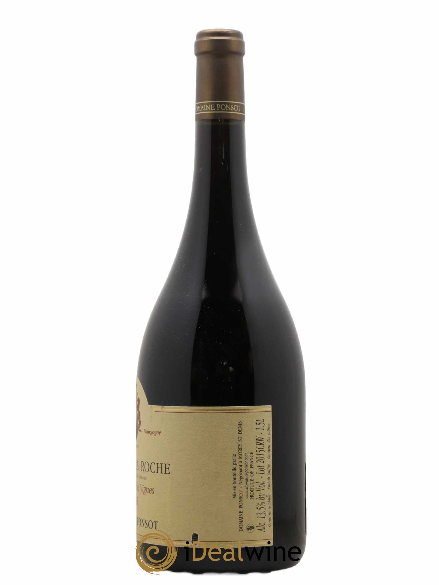Clos de la Roche Grand Cru Vieilles Vignes Ponsot (Domaine) 2015 - Lot de 1 magnum - 1