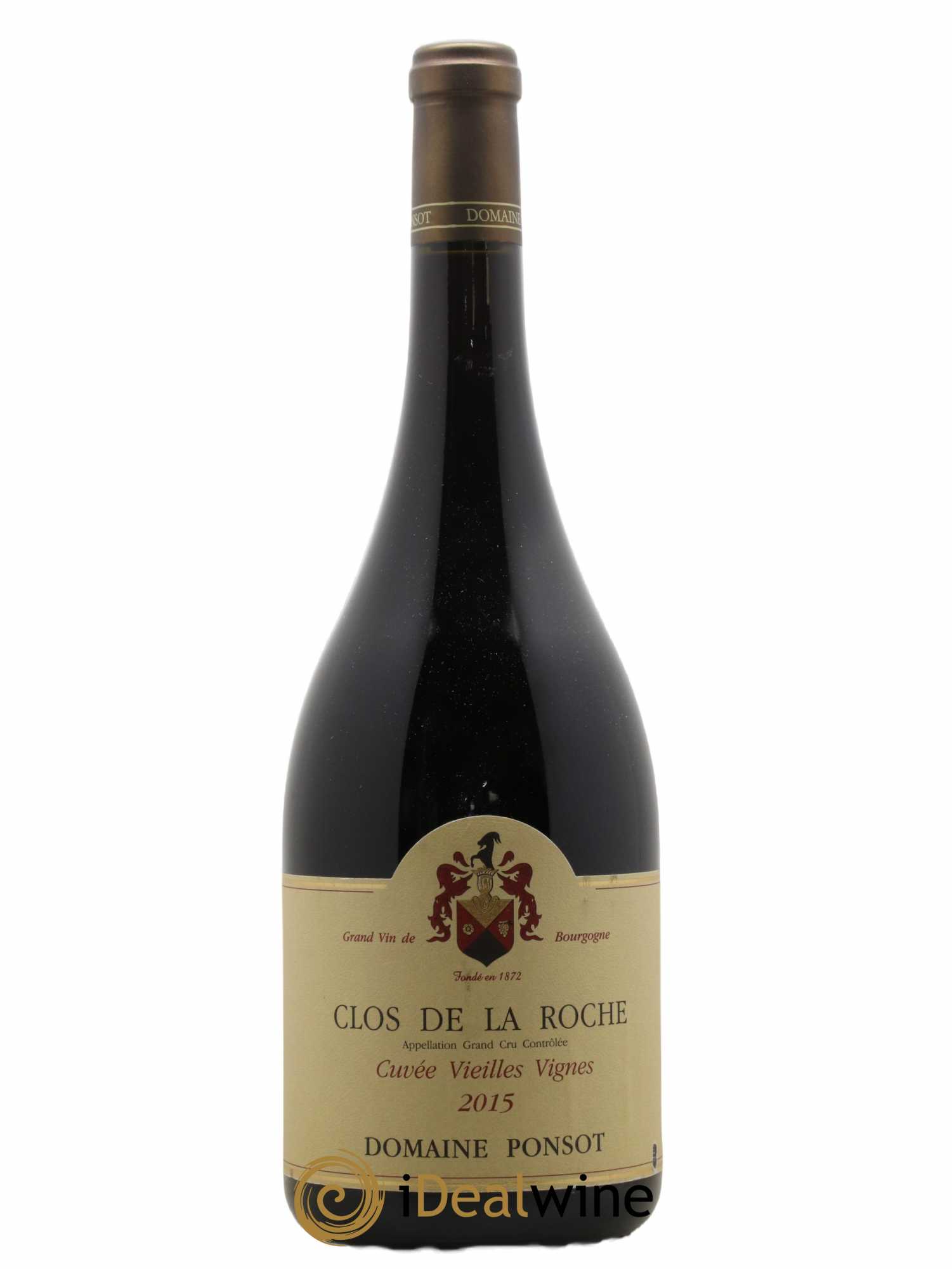 Clos de la Roche Grand Cru Vieilles Vignes Ponsot (Domaine) 2015 - Lot de 1 magnum - 0