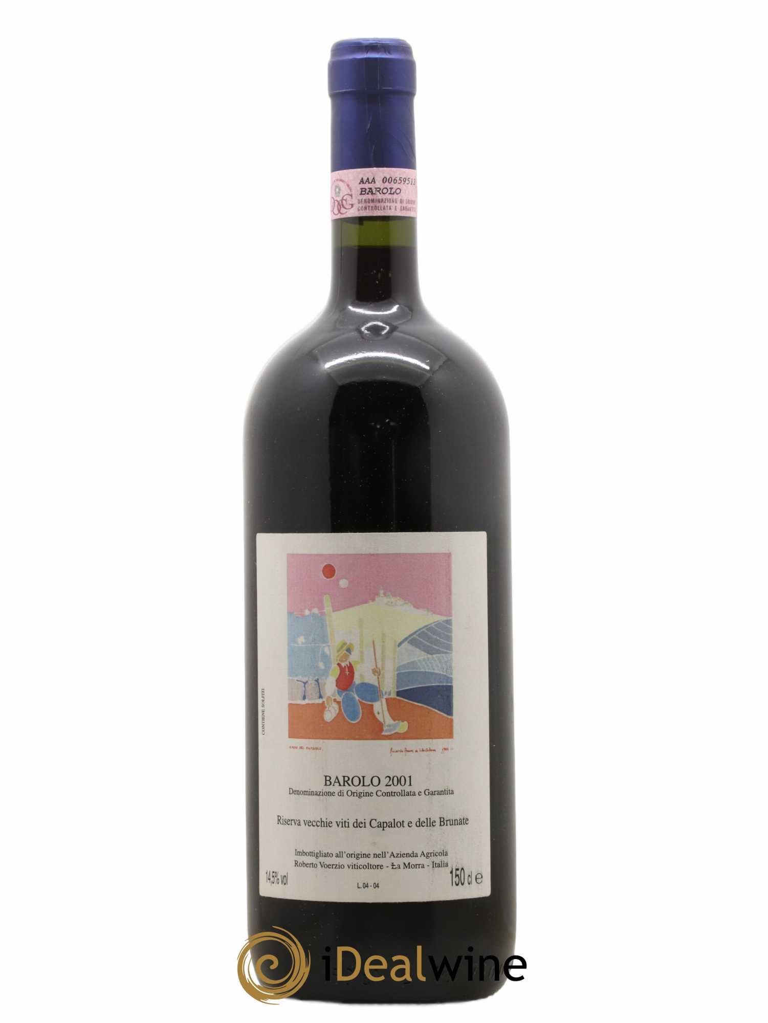 Barolo DOCG Riserva Vecchie Viti dei Capalot e delle Brunate Roberto Voerzio 2001 - Lot de 1 magnum - 0