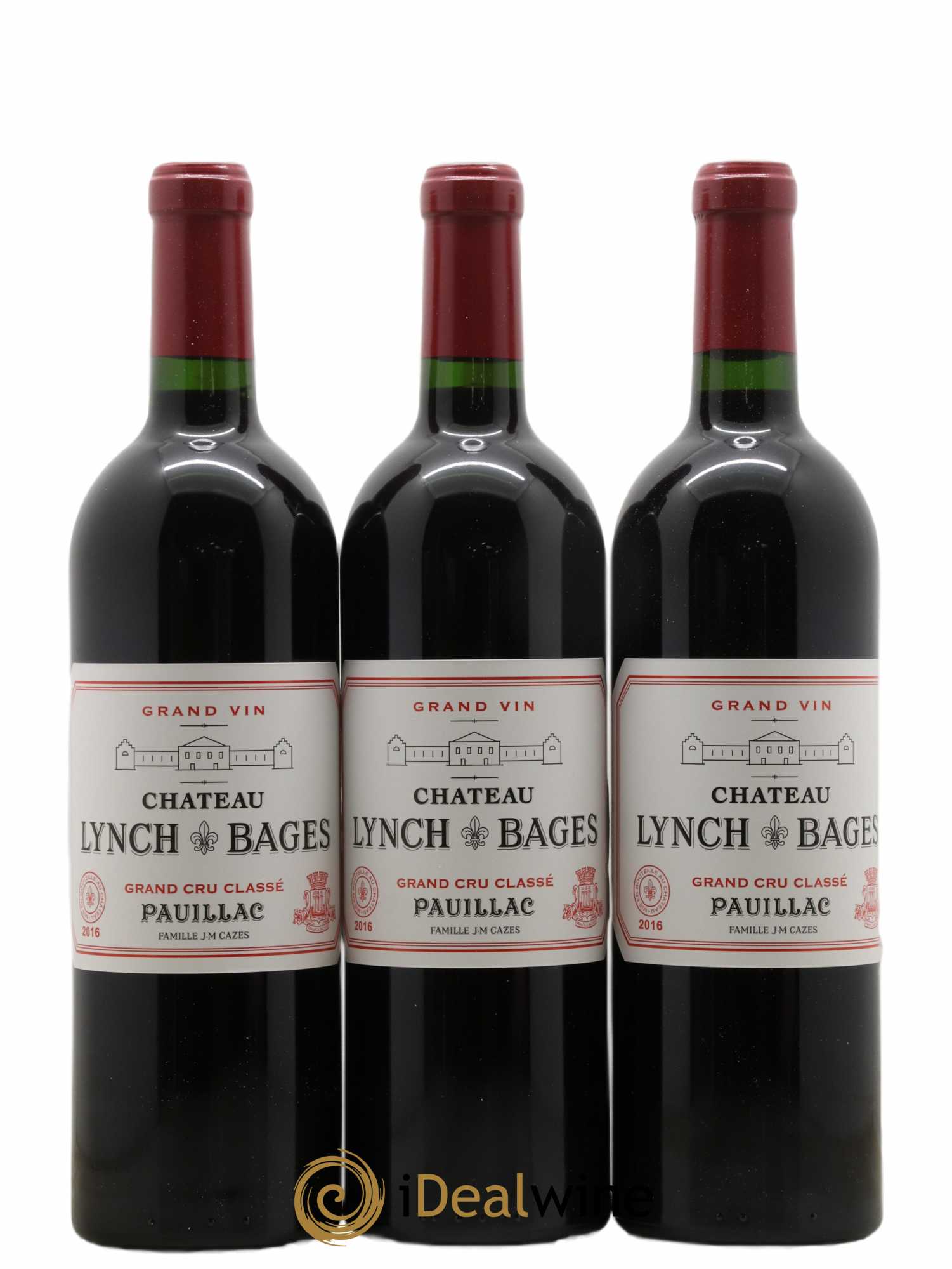 Château Lynch Bages 5ème Grand Cru Classé 2016 - Lot de 6 bouteilles - 1