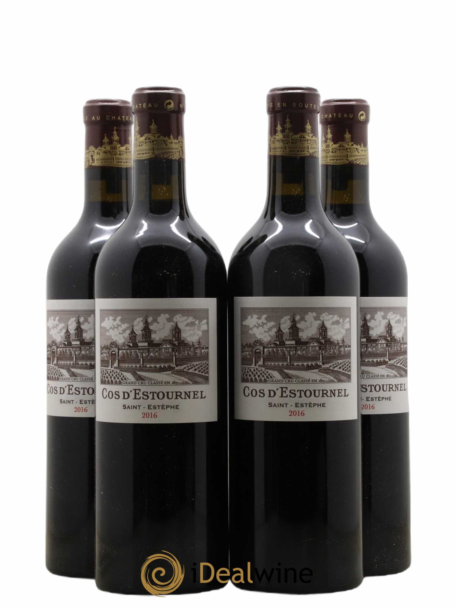 Cos d'Estournel 2ème Grand Cru Classé 2016 - Lot de 4 bouteilles - 0