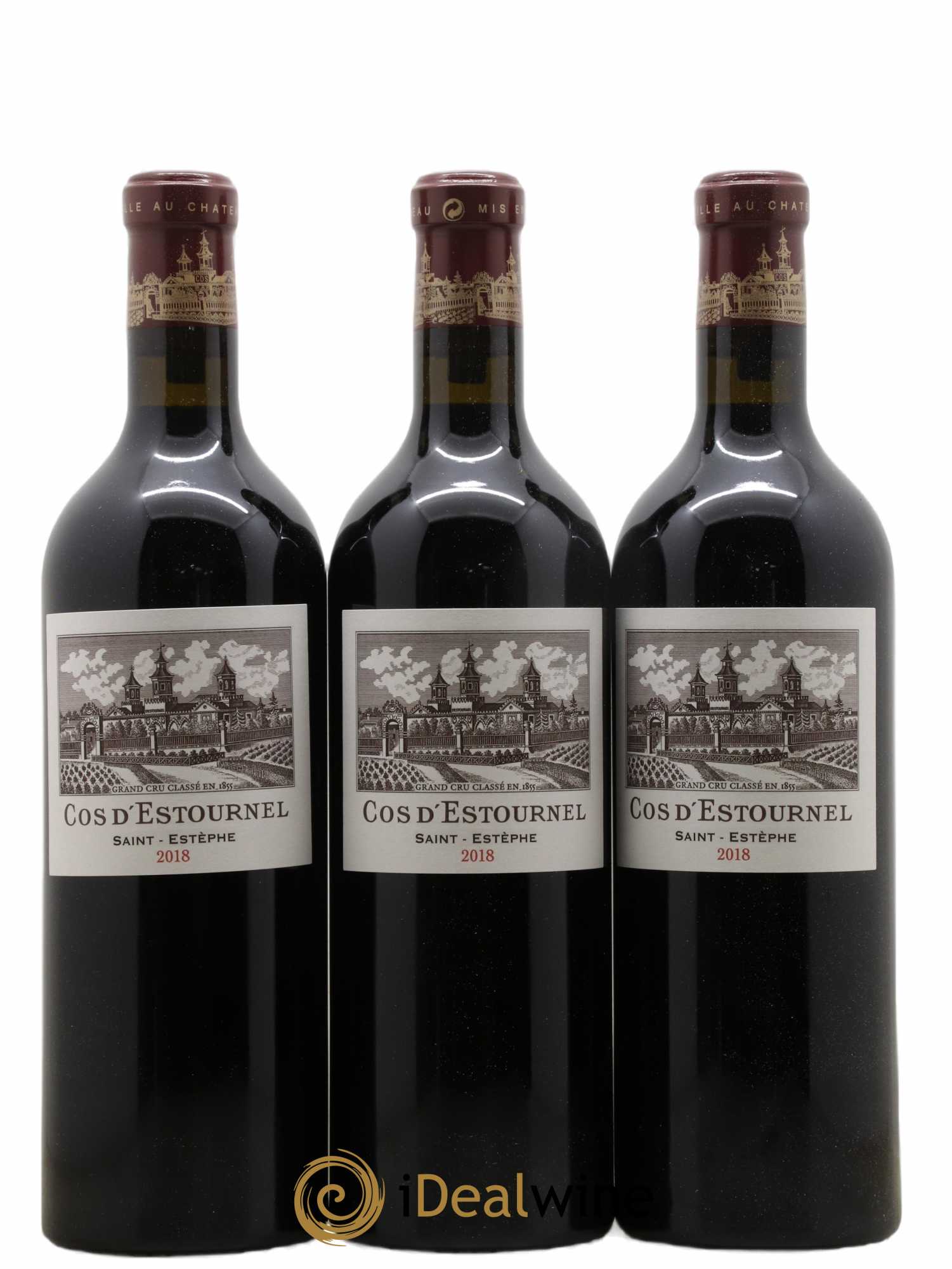 Cos d'Estournel 2ème Grand Cru Classé 2018 - Lot de 6 bouteilles - 1