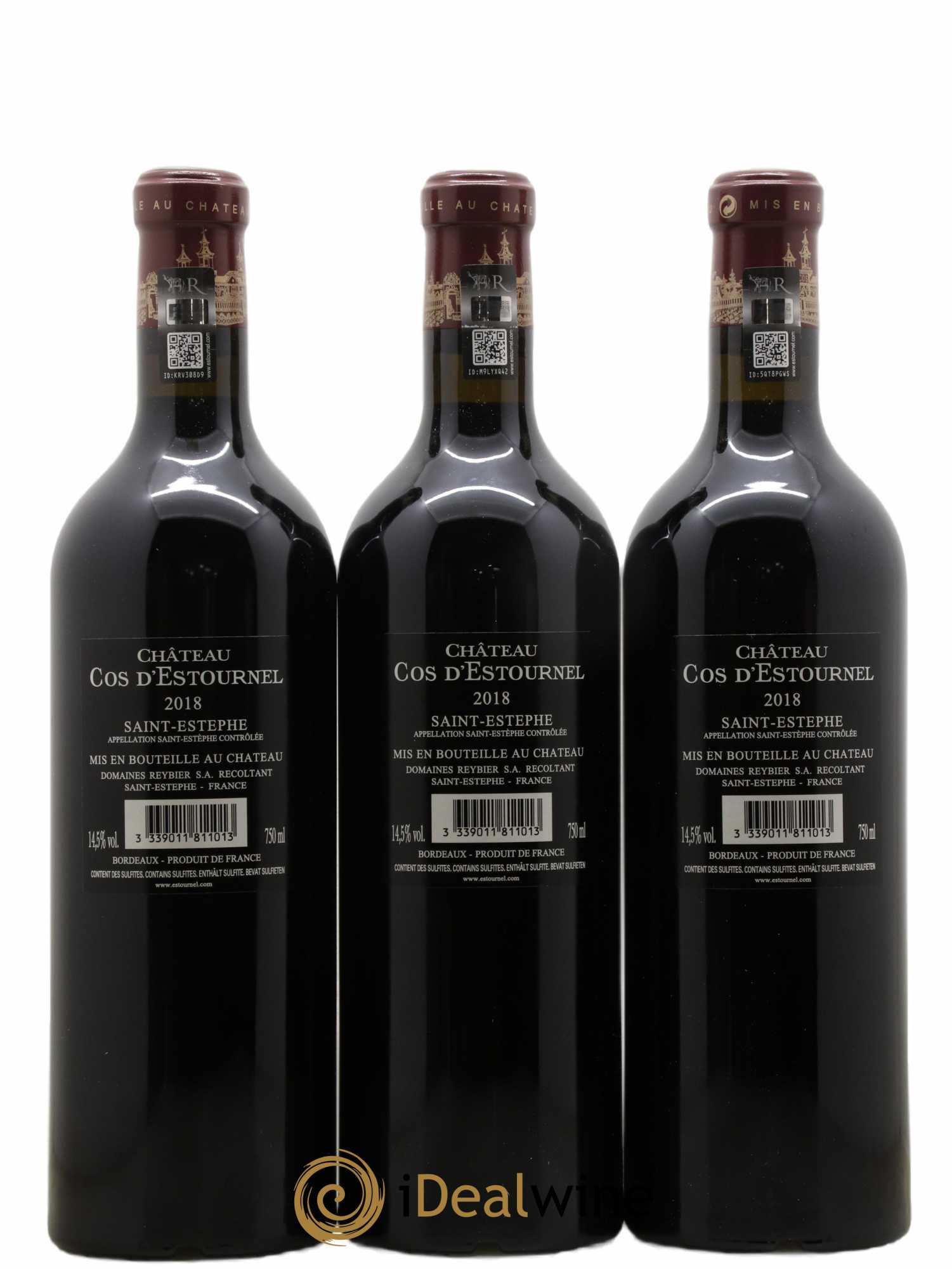Cos d'Estournel 2ème Grand Cru Classé 2018 - Lot de 6 bouteilles - 4