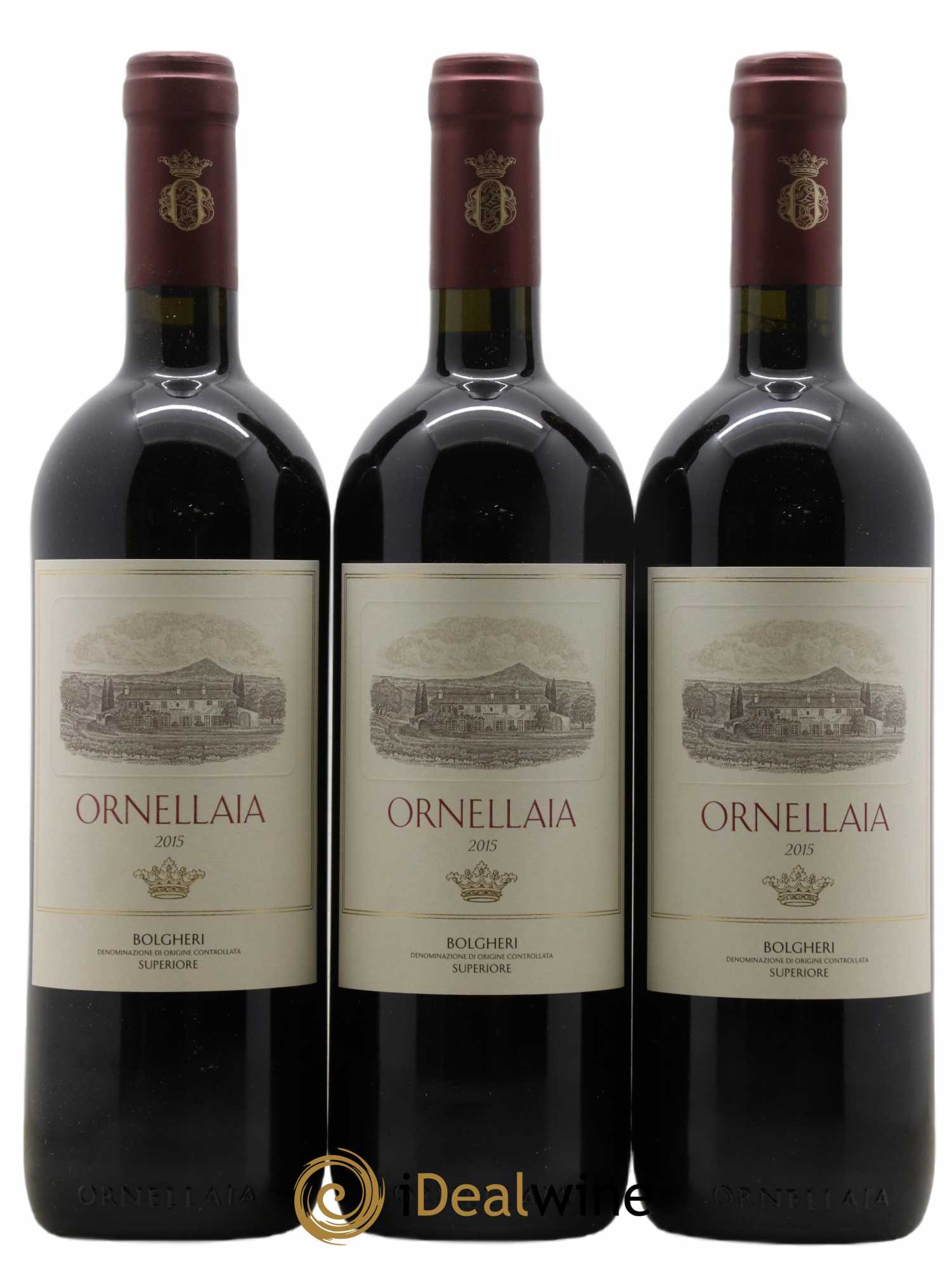 Bolgheri DOC Superiore Ornellaia Tenuta Dell'Ornellaia - Frescobaldi Il Carisma 2015 - Lot de 6 bouteilles - 1