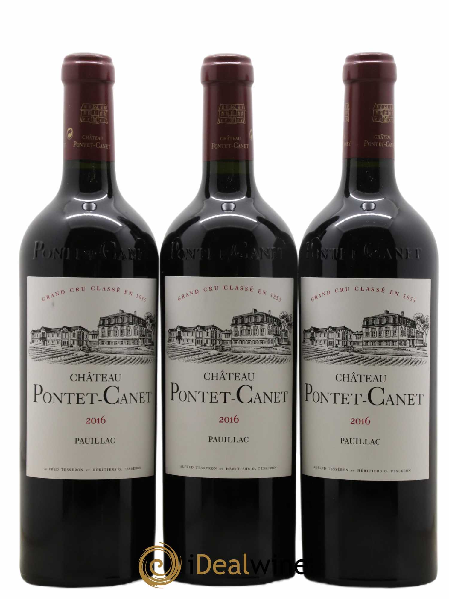 Château Pontet Canet 5ème Grand Cru Classé 2016 - Lot de 12 bouteilles - 3