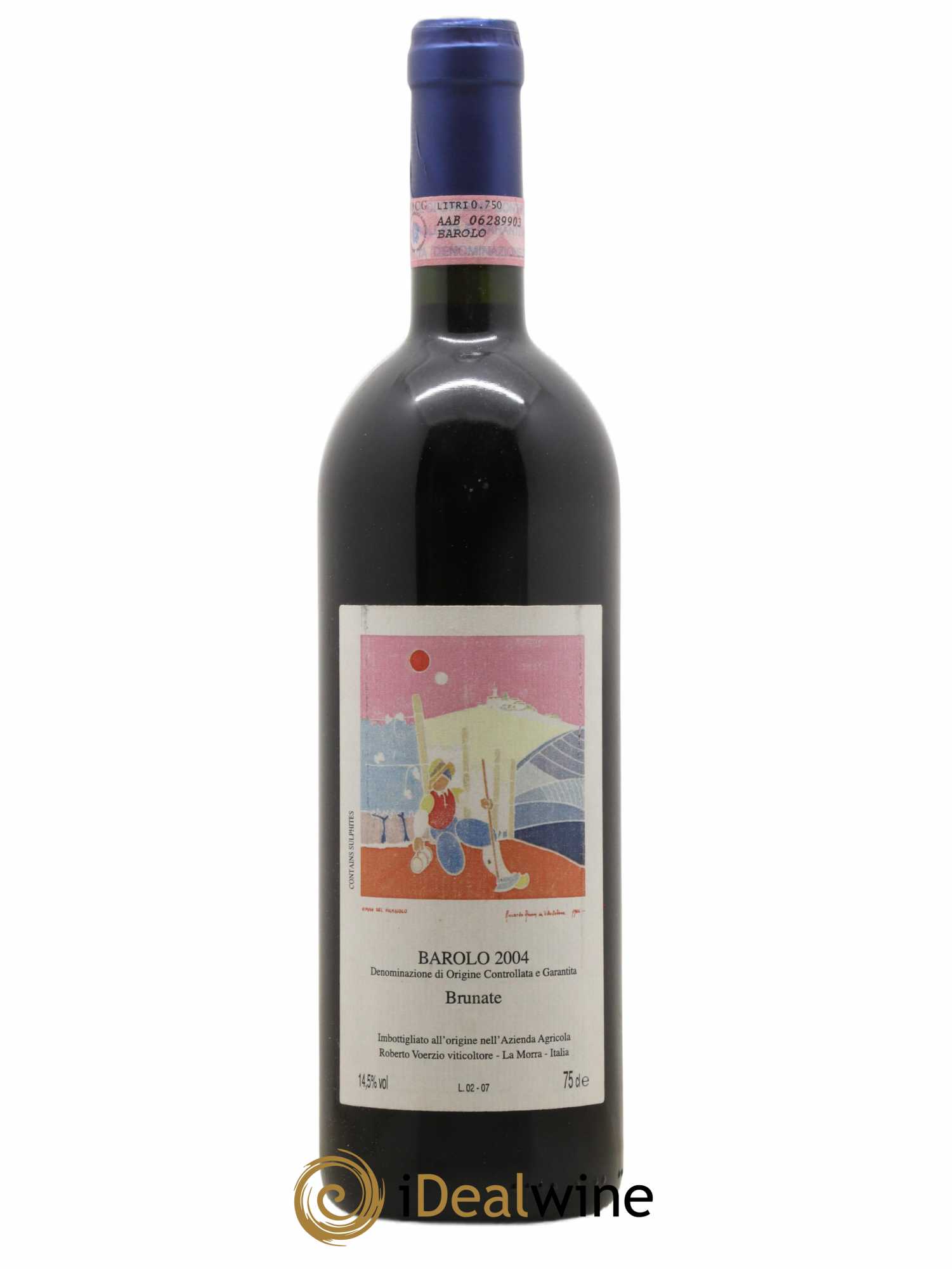 Barolo DOCG Brunate Roberto Voerzio 2004 - Lot de 1 bouteille - 0