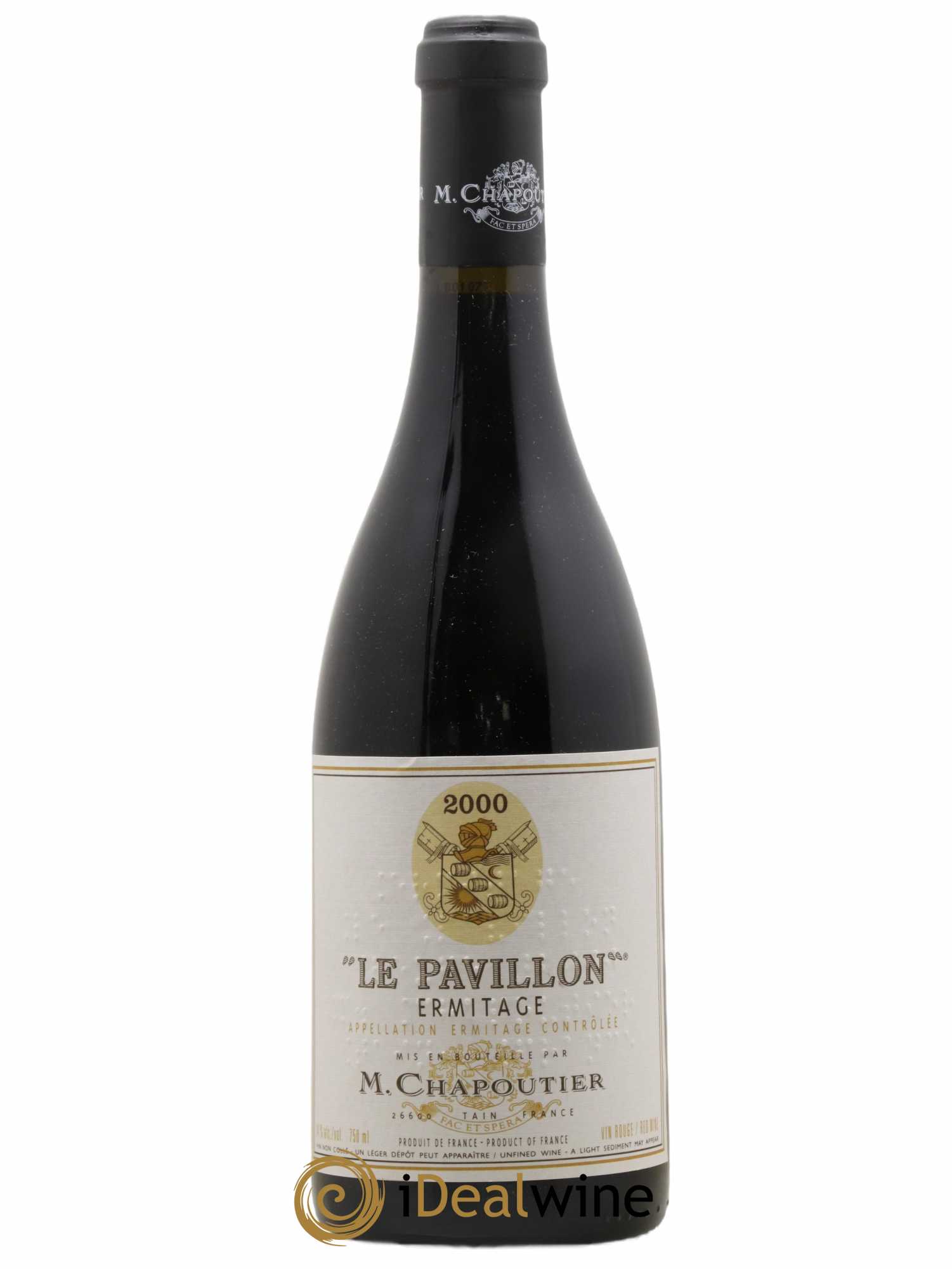 Hermitage Ermitage Le Pavillon Chapoutier 2000 - Lot de 1 bouteille - 0