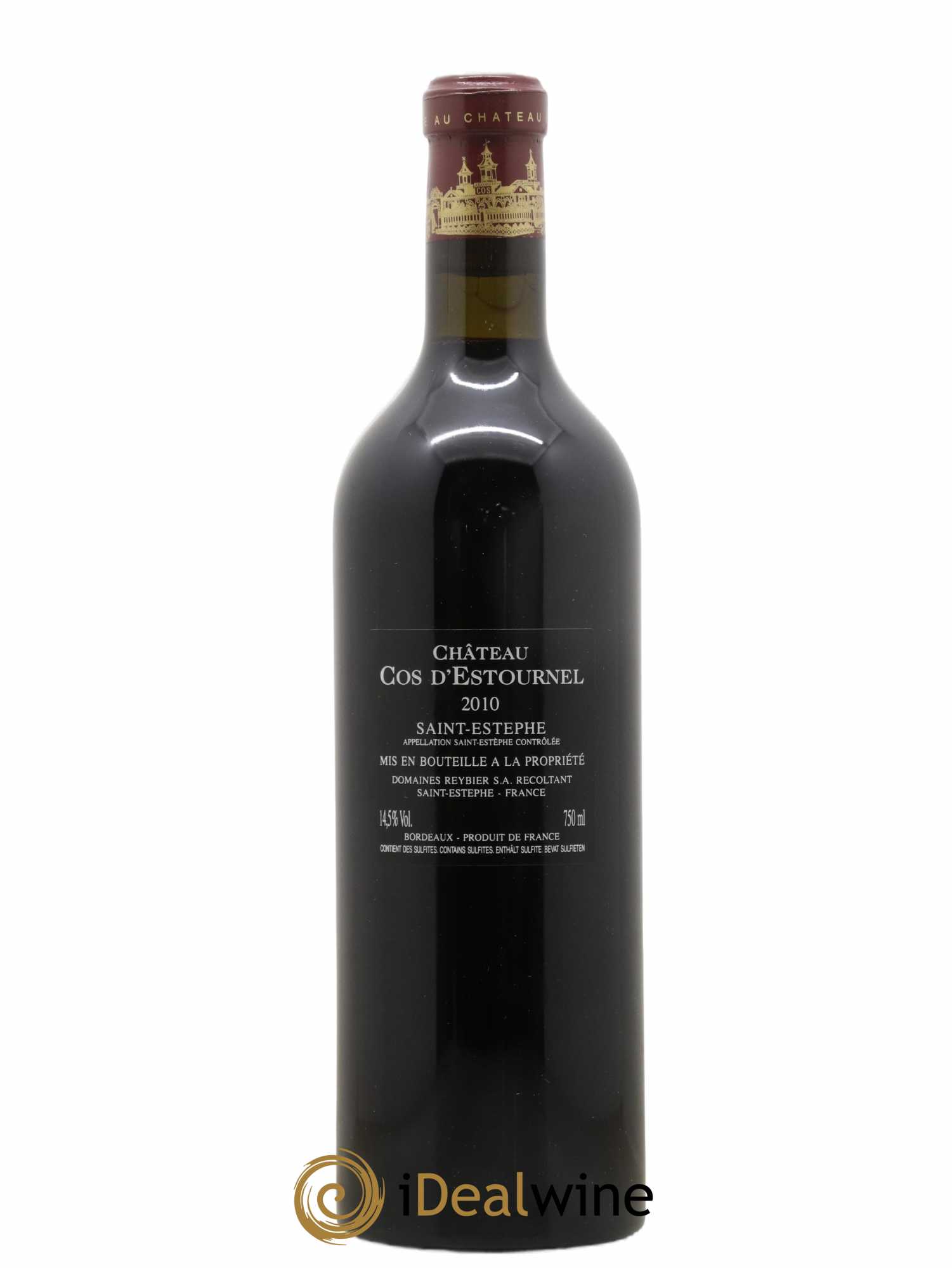 Cos d'Estournel 2ème Grand Cru Classé 2010 - Lot de 1 bouteille - 1