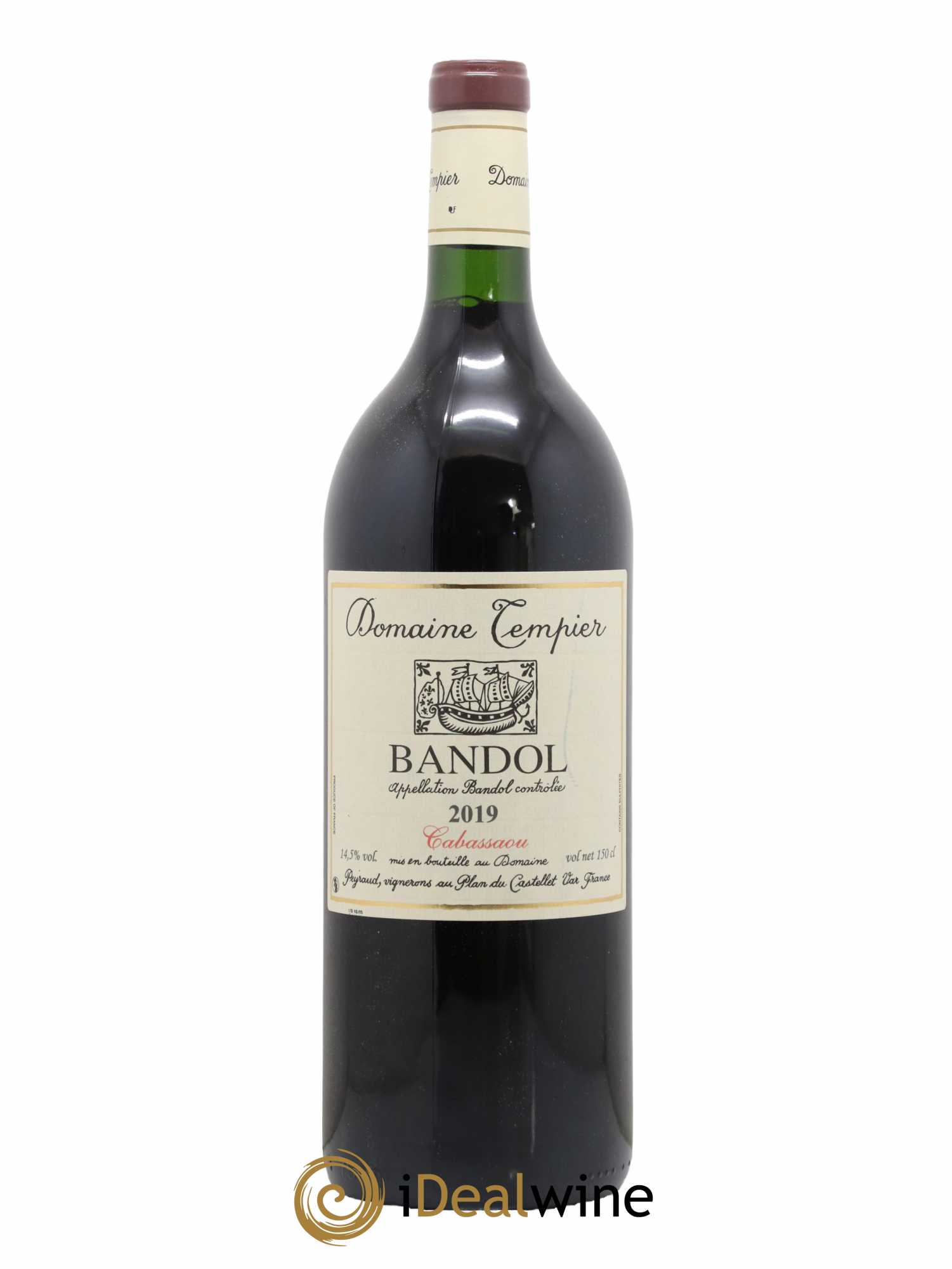 Bandol Domaine Tempier Cuvée Cabassaou Famille Peyraud 2019 - Lot de 1 magnum - 0