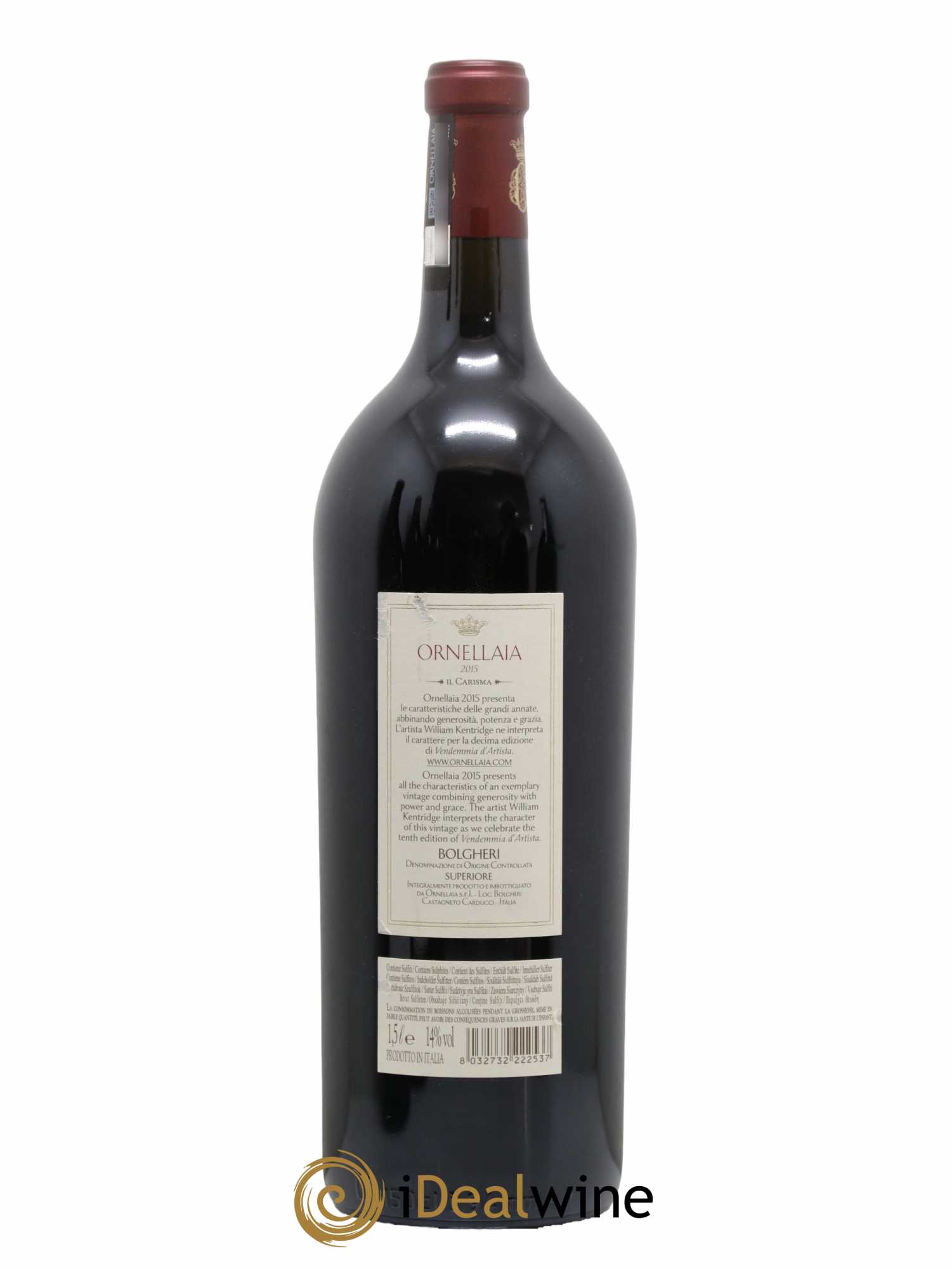 Bolgheri DOC Superiore Ornellaia Tenuta Dell'Ornellaia - Frescobaldi 2015 - Posten von 1 Magnum - 1