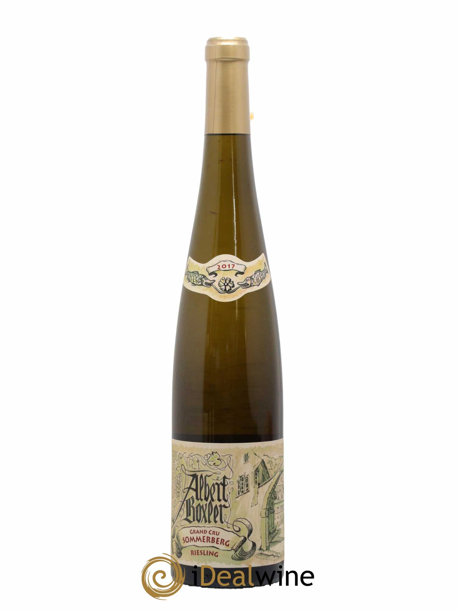 Alsace Riesling Grand Cru Sommerberg D Albert Boxler 2017 - Lot de 1 bouteille - 0