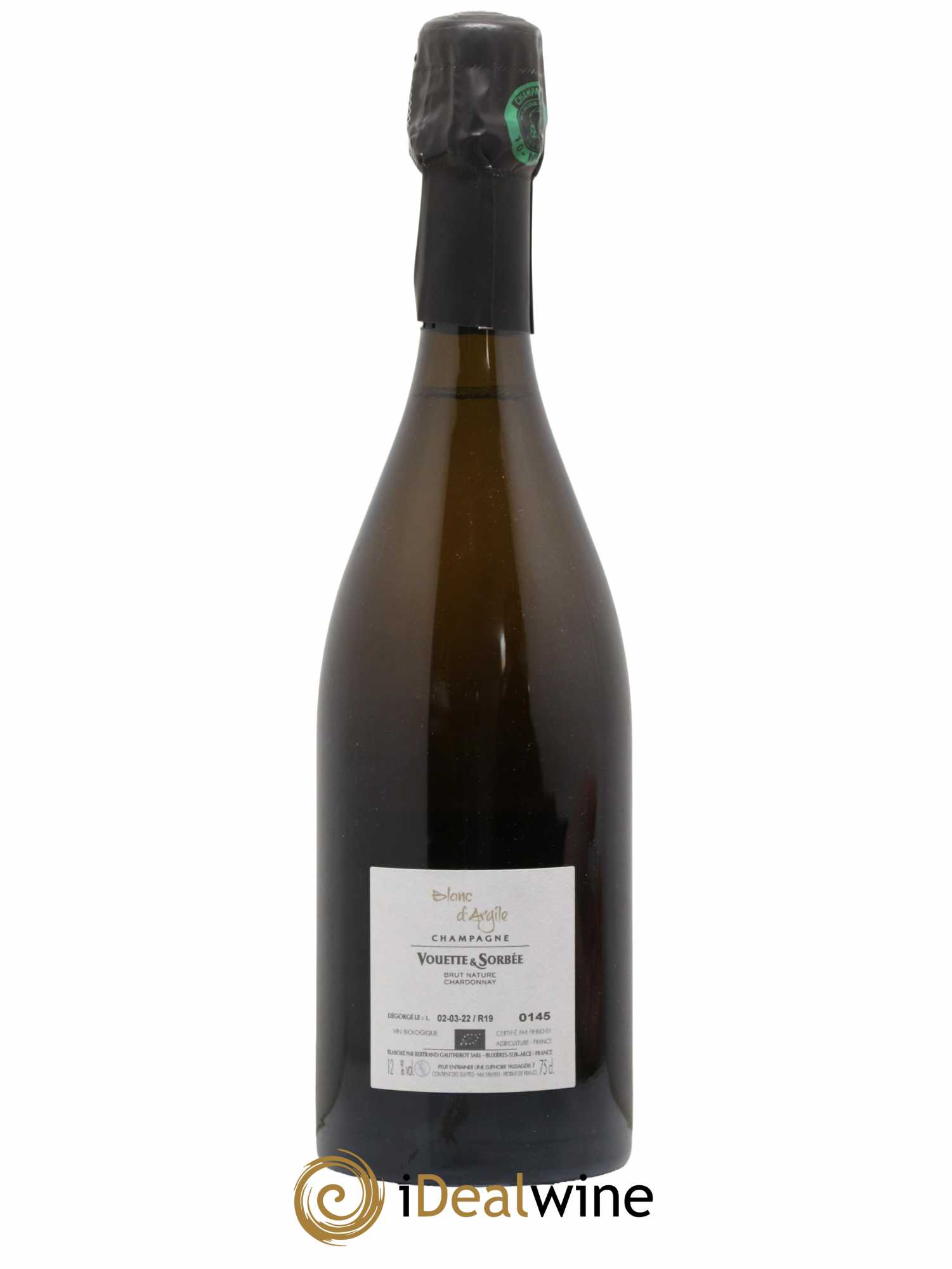 Blanc d'Argile Vouette et Sorbée 2019 - Lot de 1 bouteille - 1
