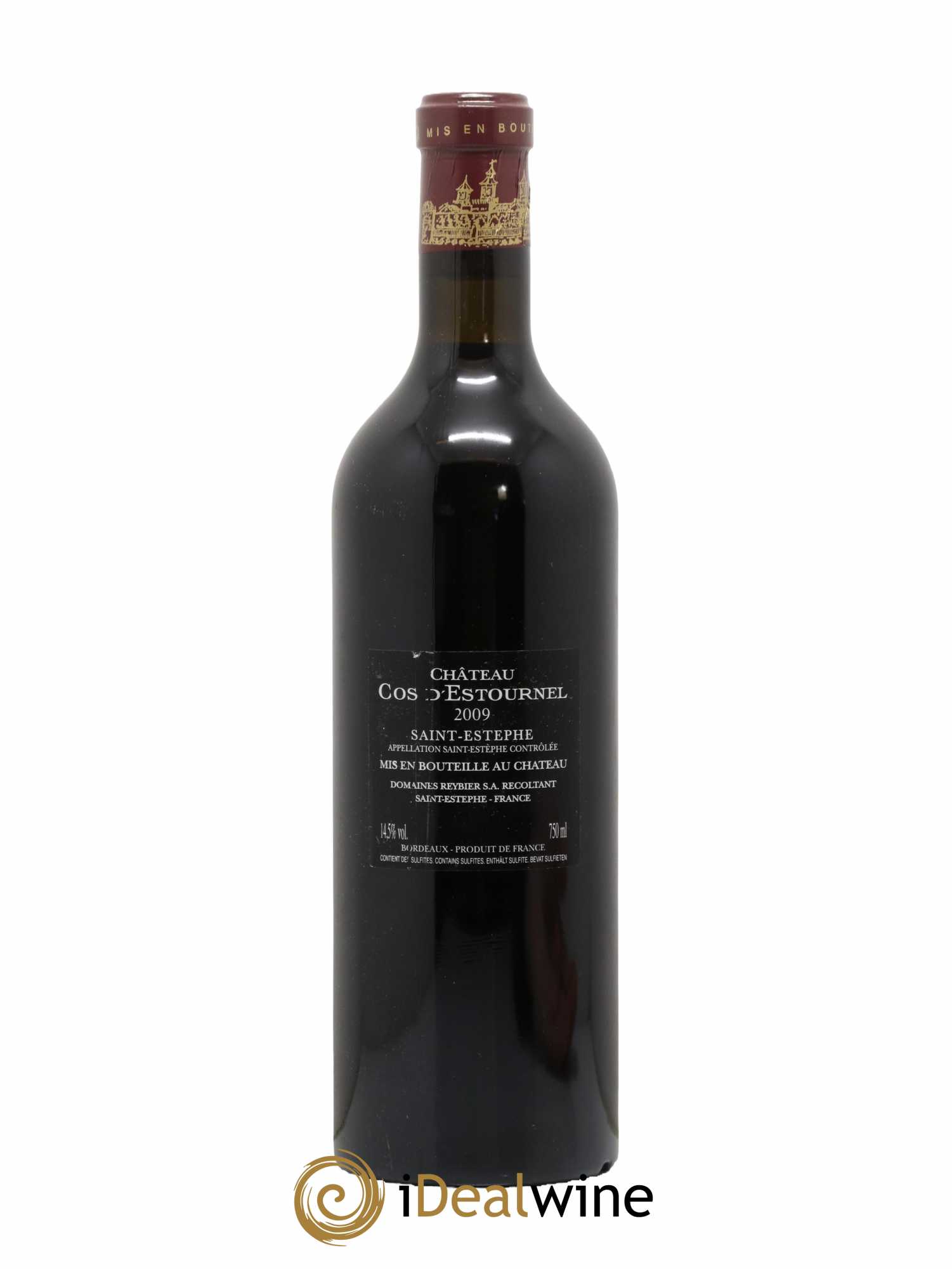 Cos d'Estournel 2ème Grand Cru Classé 2009 - Lot de 1 bouteille - 1