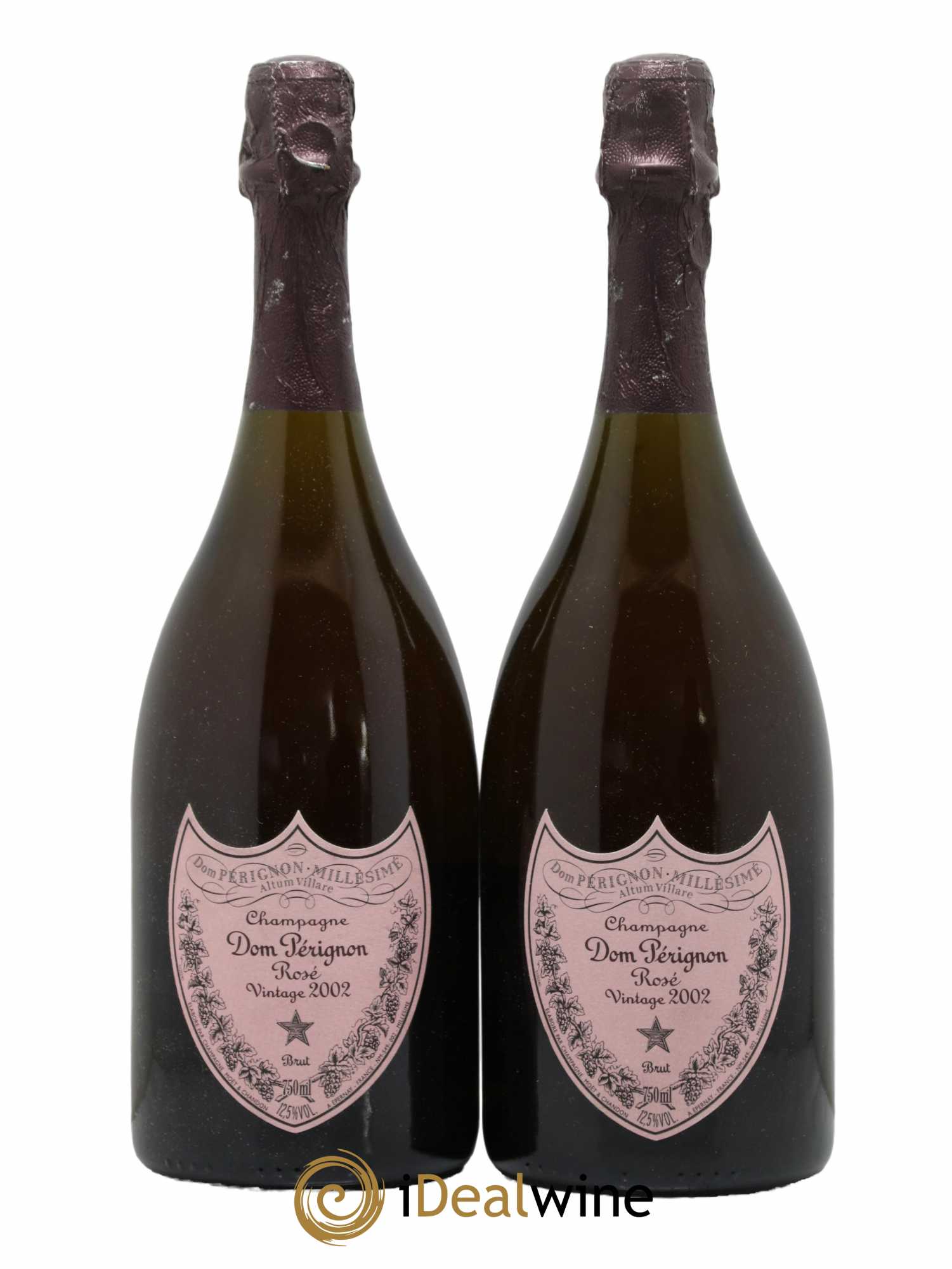 Brut Dom Pérignon 2002 - Lot de 2 bouteilles - 0
