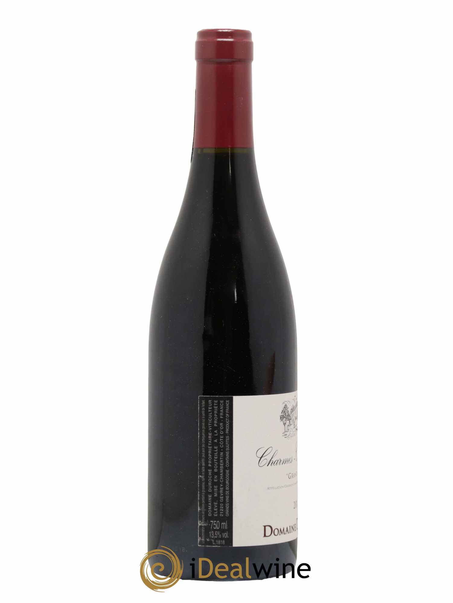 Charmes-Chambertin Grand Cru Duroché (Domaine) 2018 - Lot de 1 bouteille - 1