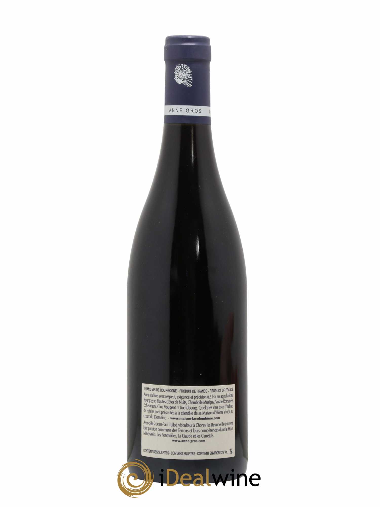 Richebourg Grand Cru Anne Gros 2010 - Lot de 1 bouteille - 1