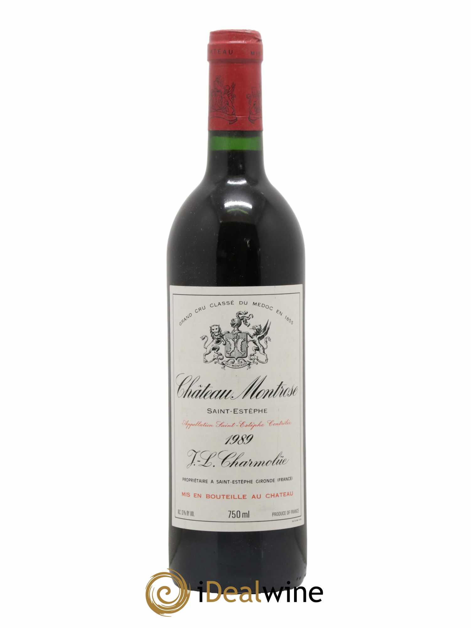 Château Montrose 2ème Grand Cru Classé 1989 - Lot de 1 bouteille - 0