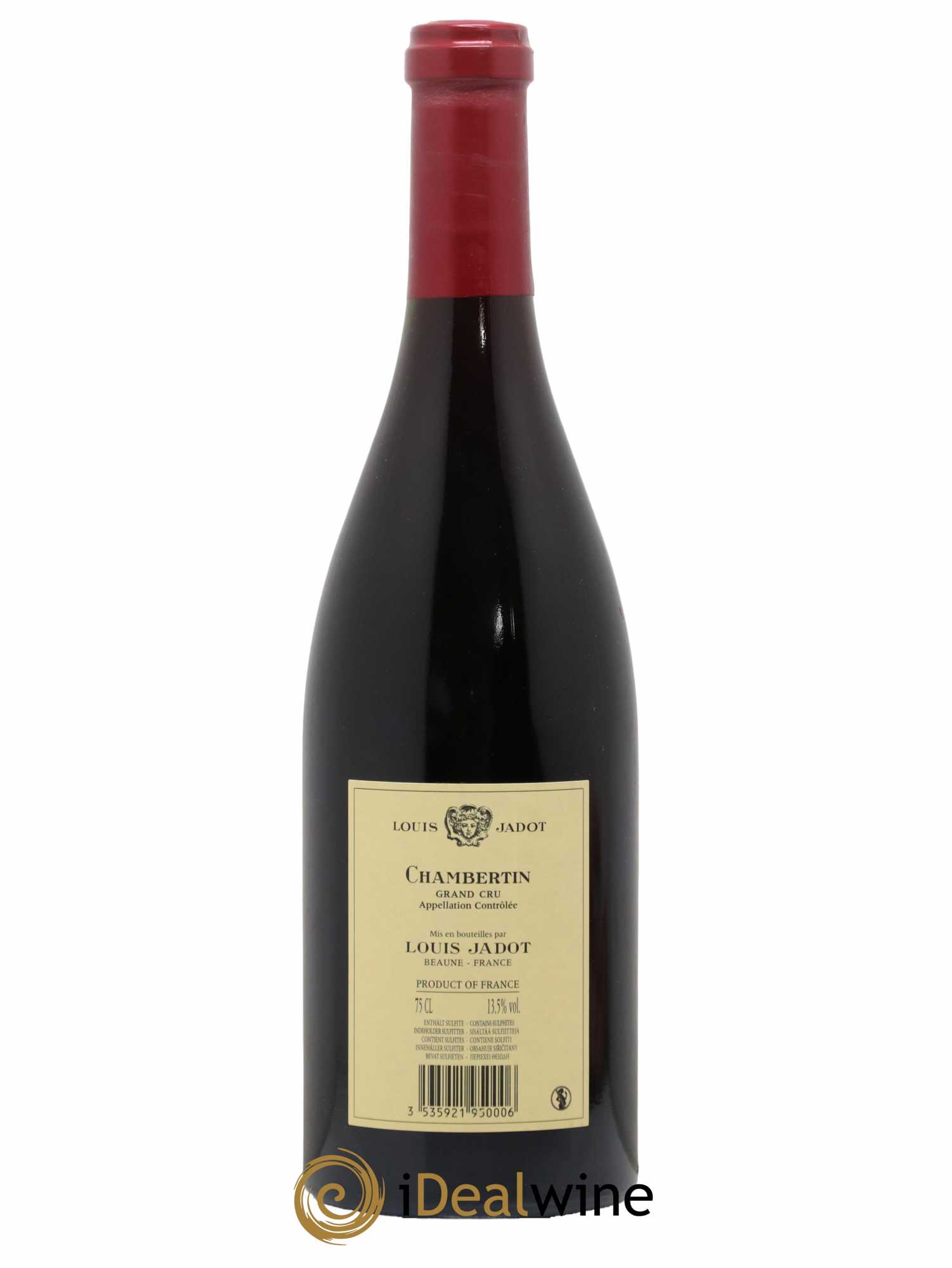 Chambertin Grand Cru Maison Louis Jadot 2013 - Lot de 1 bouteille - 1