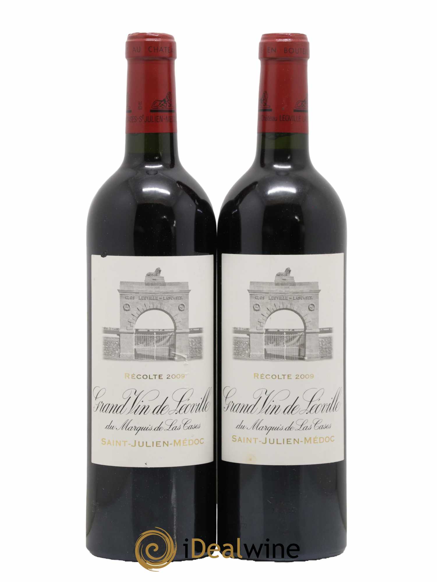 Château Léoville Las Cases 2ème Grand Cru Classé 2009 - Lot de 2 bouteilles - 0