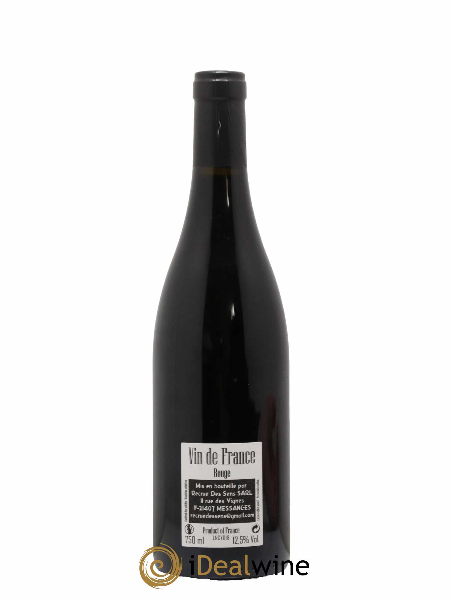 Vin de France Night Cost Yann Durieux - Recrue des Sens 2018 - Lot de 1 bouteille - 1