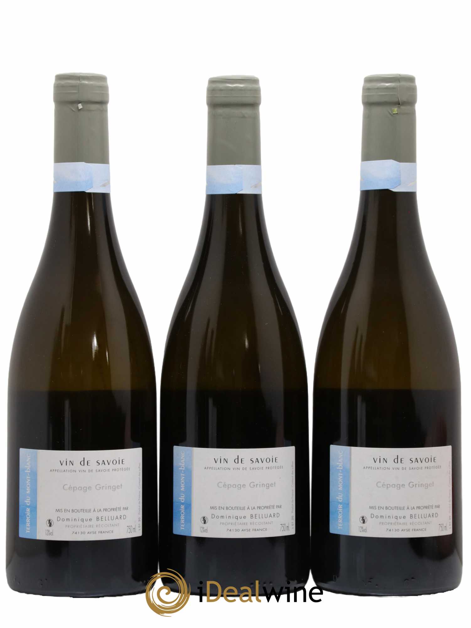 Vin de Savoie Eponyme Domaine Belluard 2020 - Lot de 3 bouteilles - 1