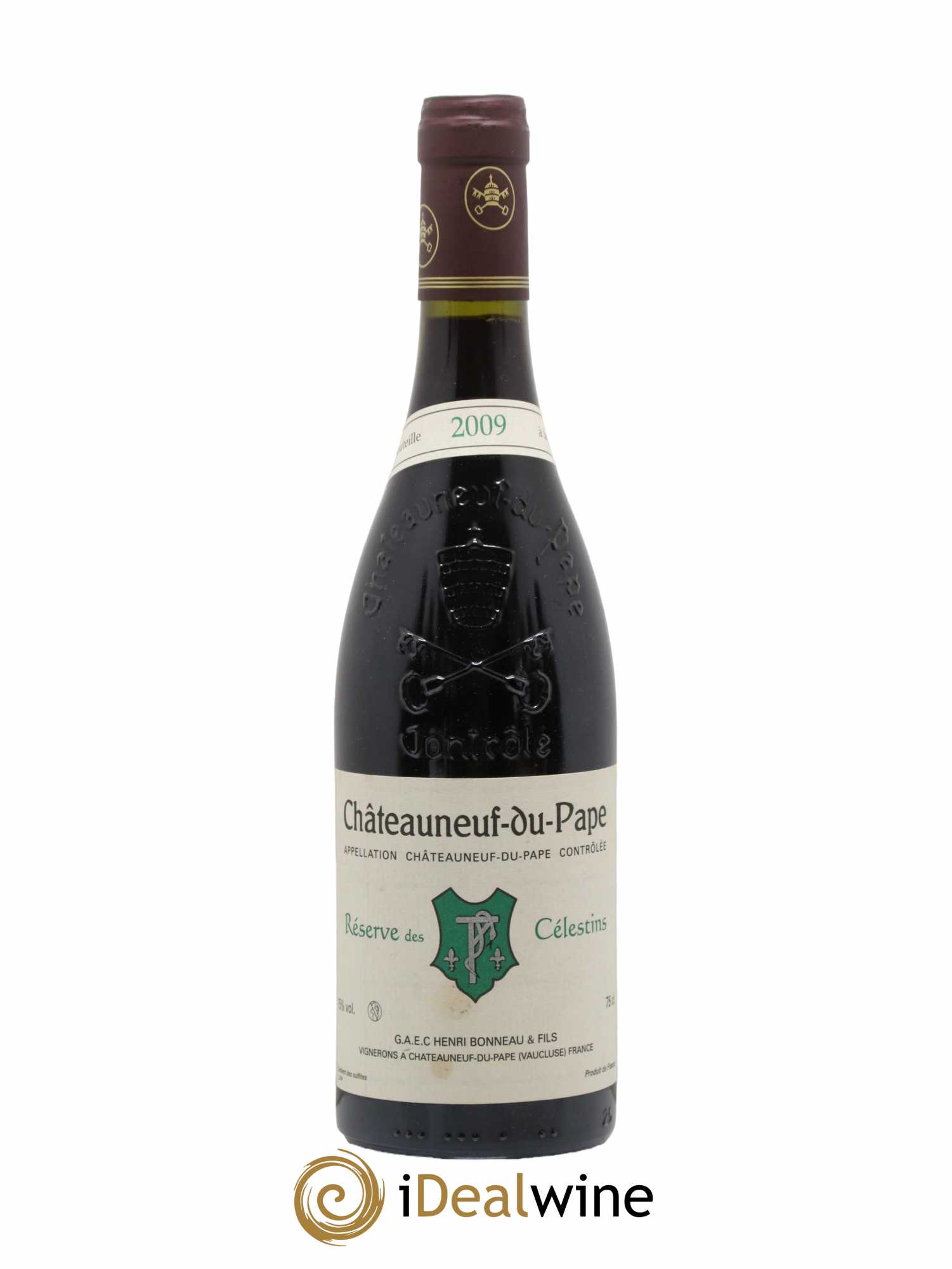 Châteauneuf-du-Pape Réserve des Célestins Henri Bonneau & Fils 2009 - Lot de 1 bouteille - 0
