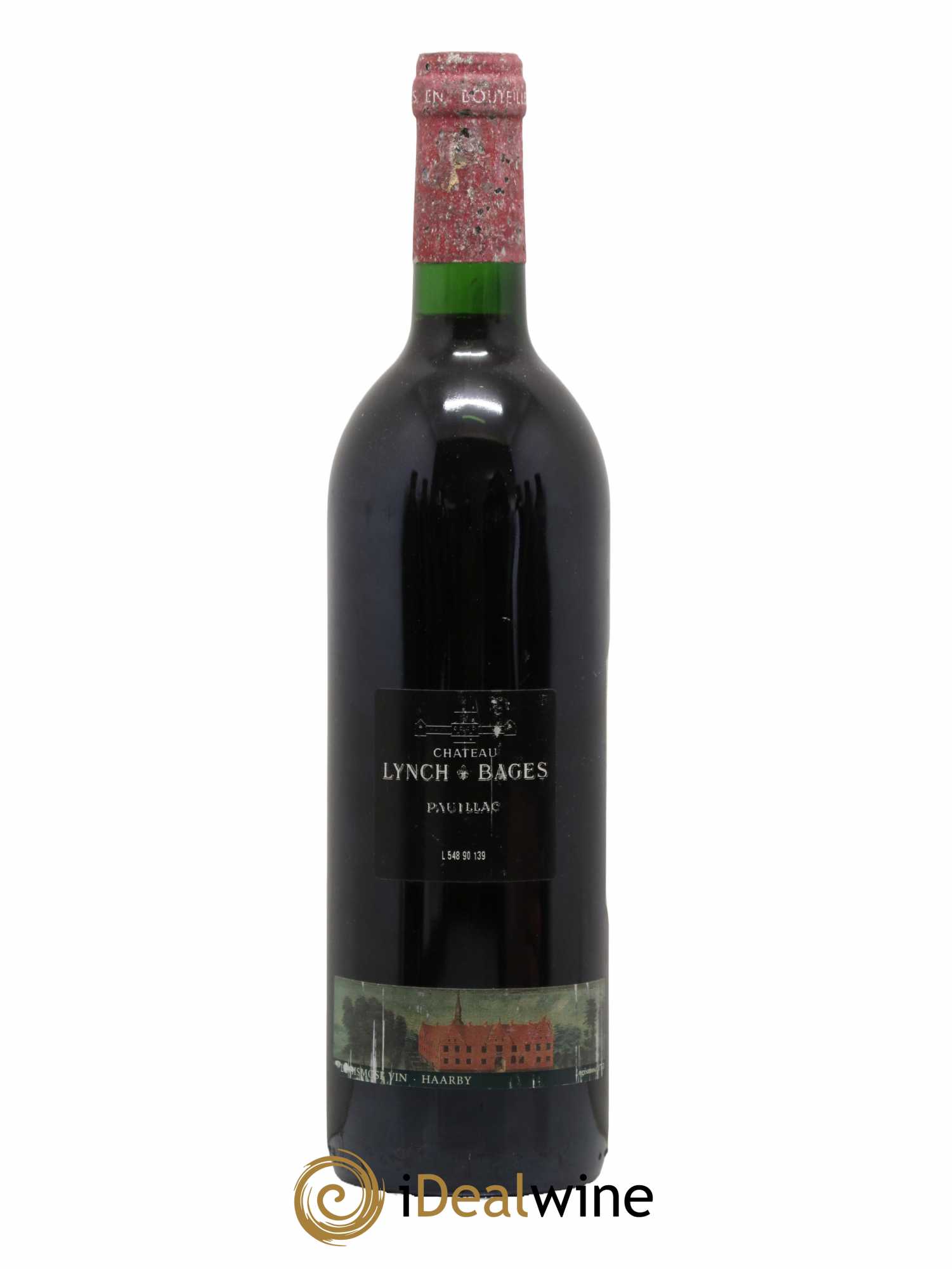 Château Lynch Bages 5ème Grand Cru Classé 1990 - Lot de 1 bouteille - 1