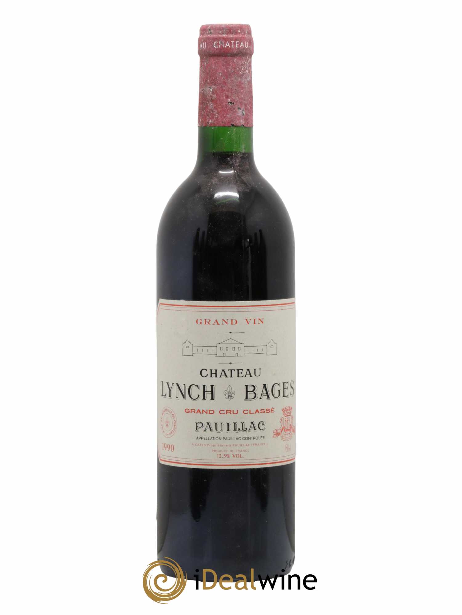 Château Lynch Bages 5ème Grand Cru Classé 1990 - Lot de 1 bouteille - 0