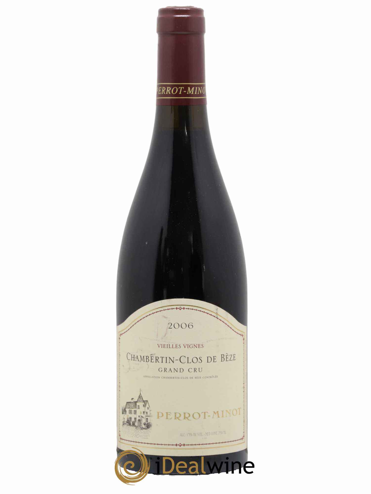 Chambertin Clos de Bèze Grand Cru Vieilles vignes Perrot-Minot 2006 - Lot de 1 bouteille - 0